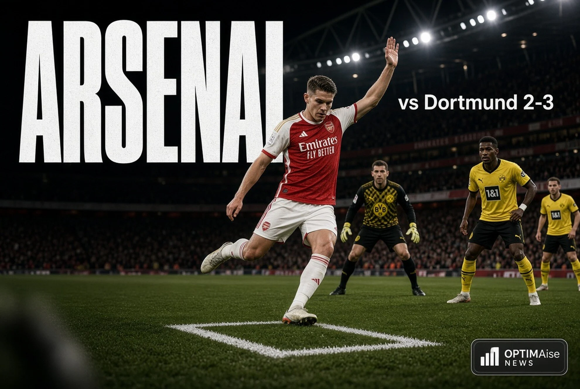Arsenal vs Dortmund Berakhir 2-3, The Gunners Menang Adu Penalti 5-4
