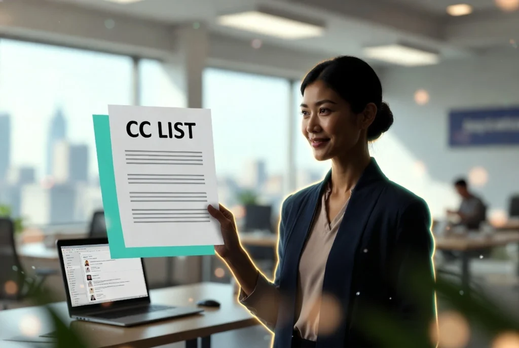 Fungsi CC untuk Transparansi Komunikasi Profesional