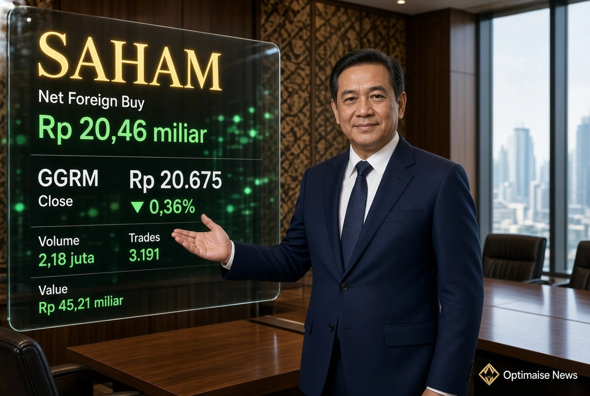 Asing Kembali Borong Saham Gudang Garam Rp20,46 Miliar