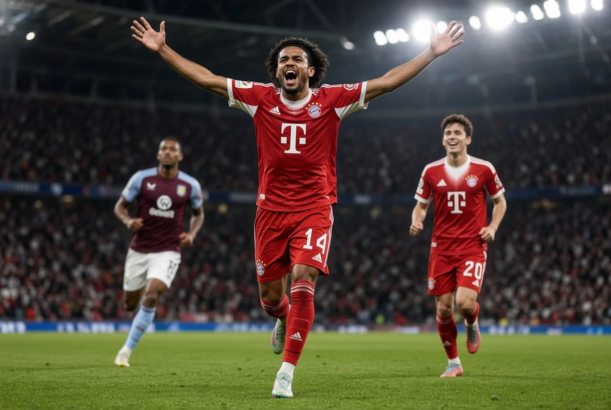 Aston Villa vs Bayern 2-1: Bayern Tutup Tour di Kai Tak