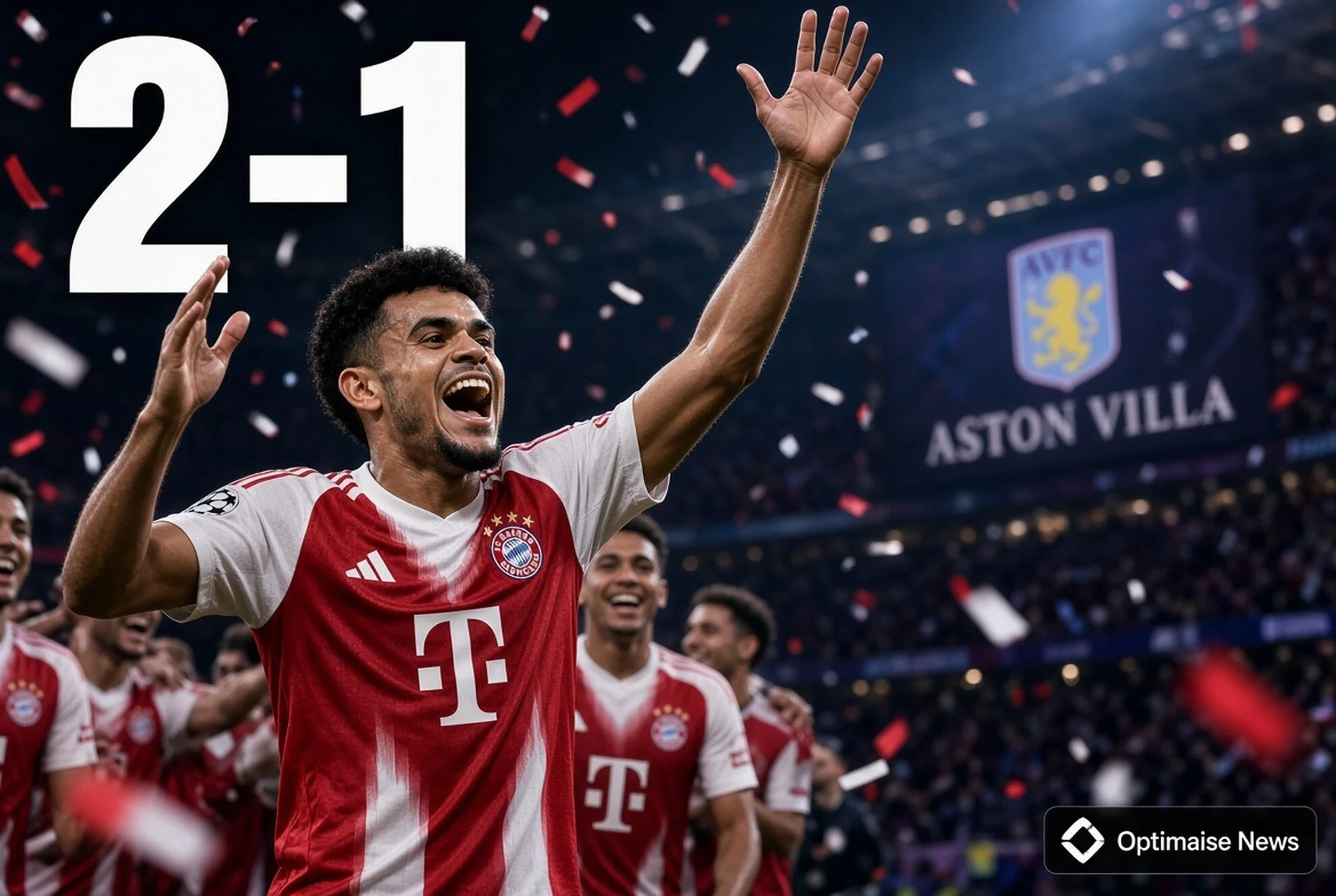 Aston Villa vs Bayern 2-1: Diaz Cadangan Kunci Menang Hong Kong
