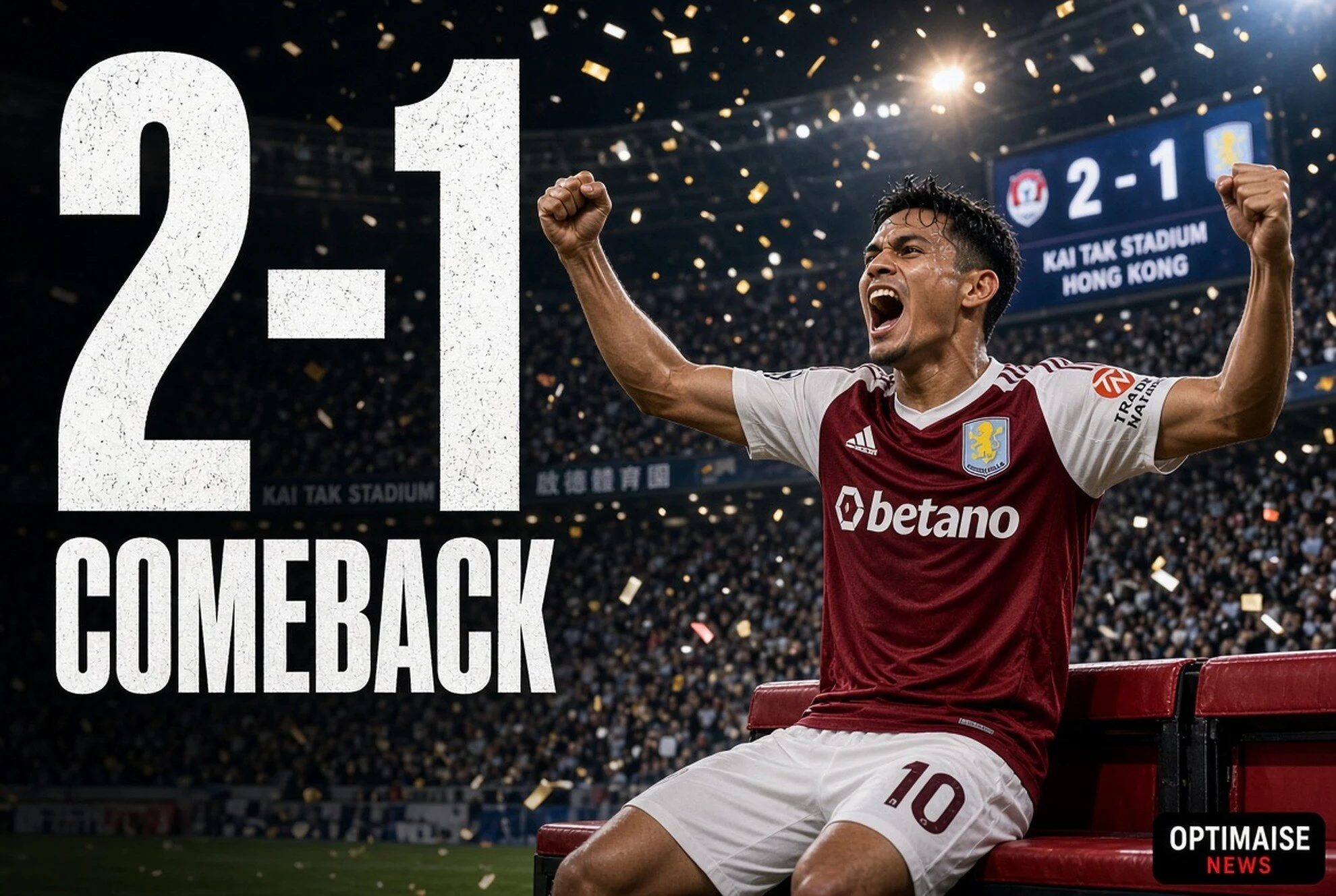 Aston Villa vs Bayern 2-1 di Hong Kong: Die Roten Raih Kemenangan