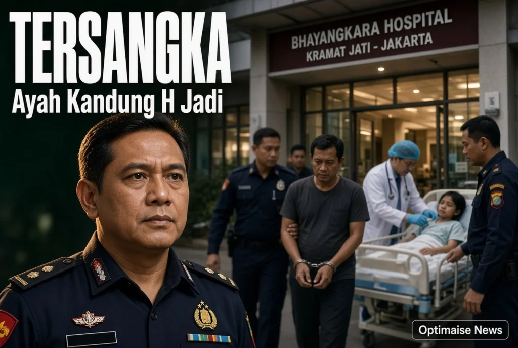 Ayah Kandung H Jadi Tersangka Kekerasan Seksual Anak