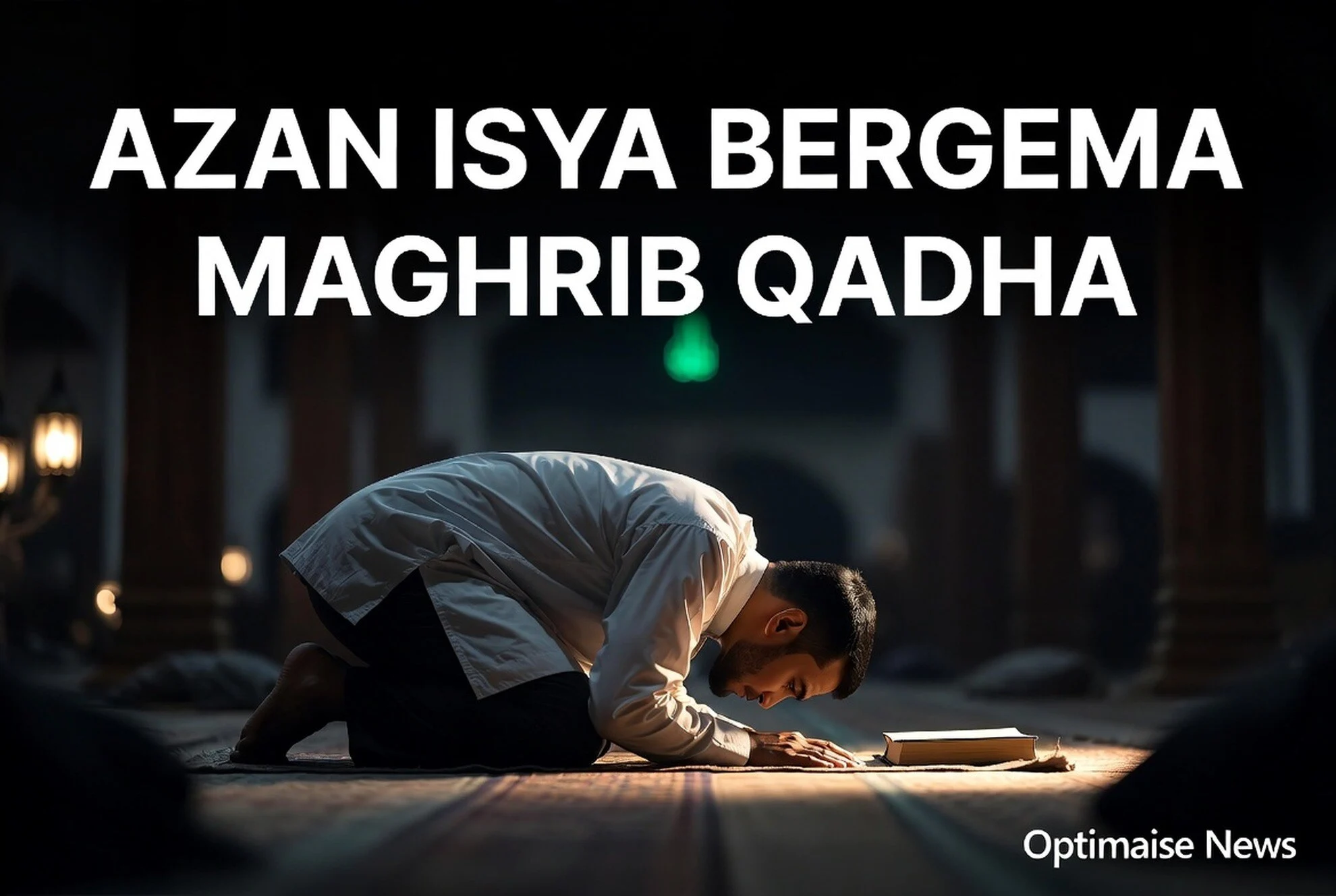Azan Isya Bergema, Maghrib Dikadha atau Isya Dulu? Aturan Sisa Waktu