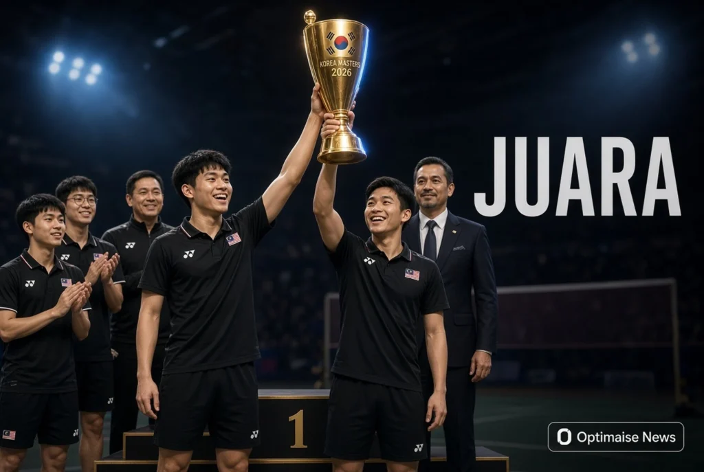 BAM Puji Juara Korea Masters 2026 Usai Rombakan Ganda Putra Herry IP