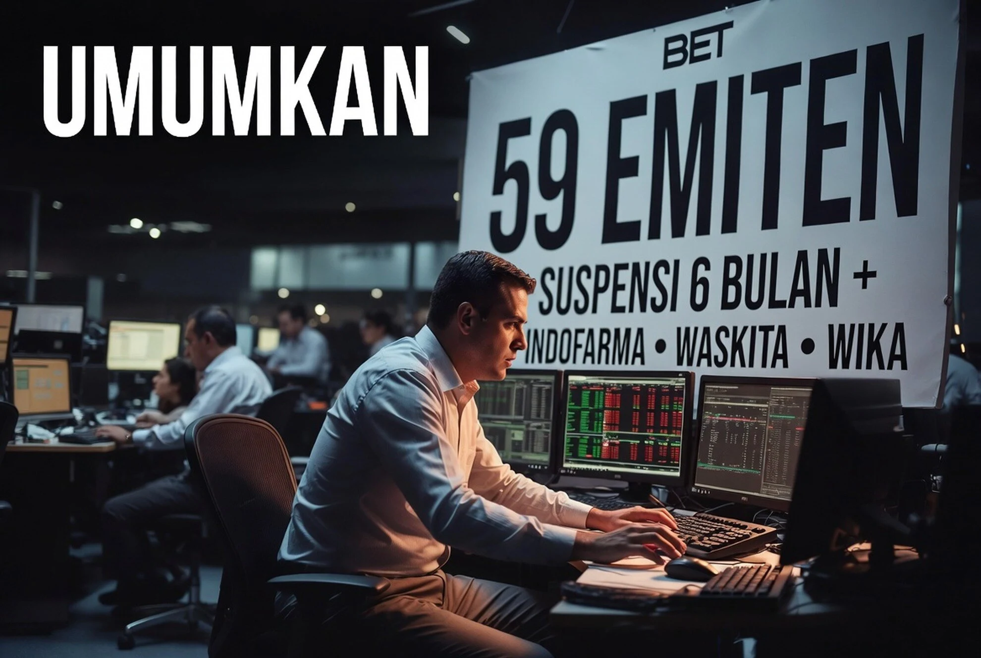 BEI Umumkan 59 Emiten Berpotensi Delisting