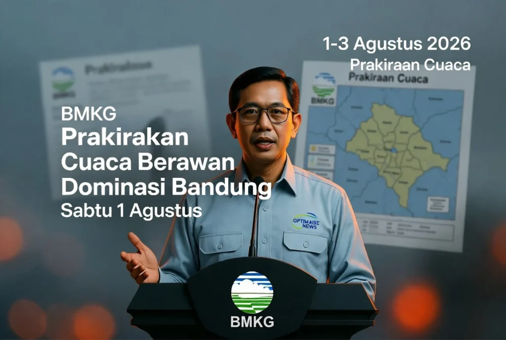 Potensi Hujan Ringan dan Dinamika Atmosfer