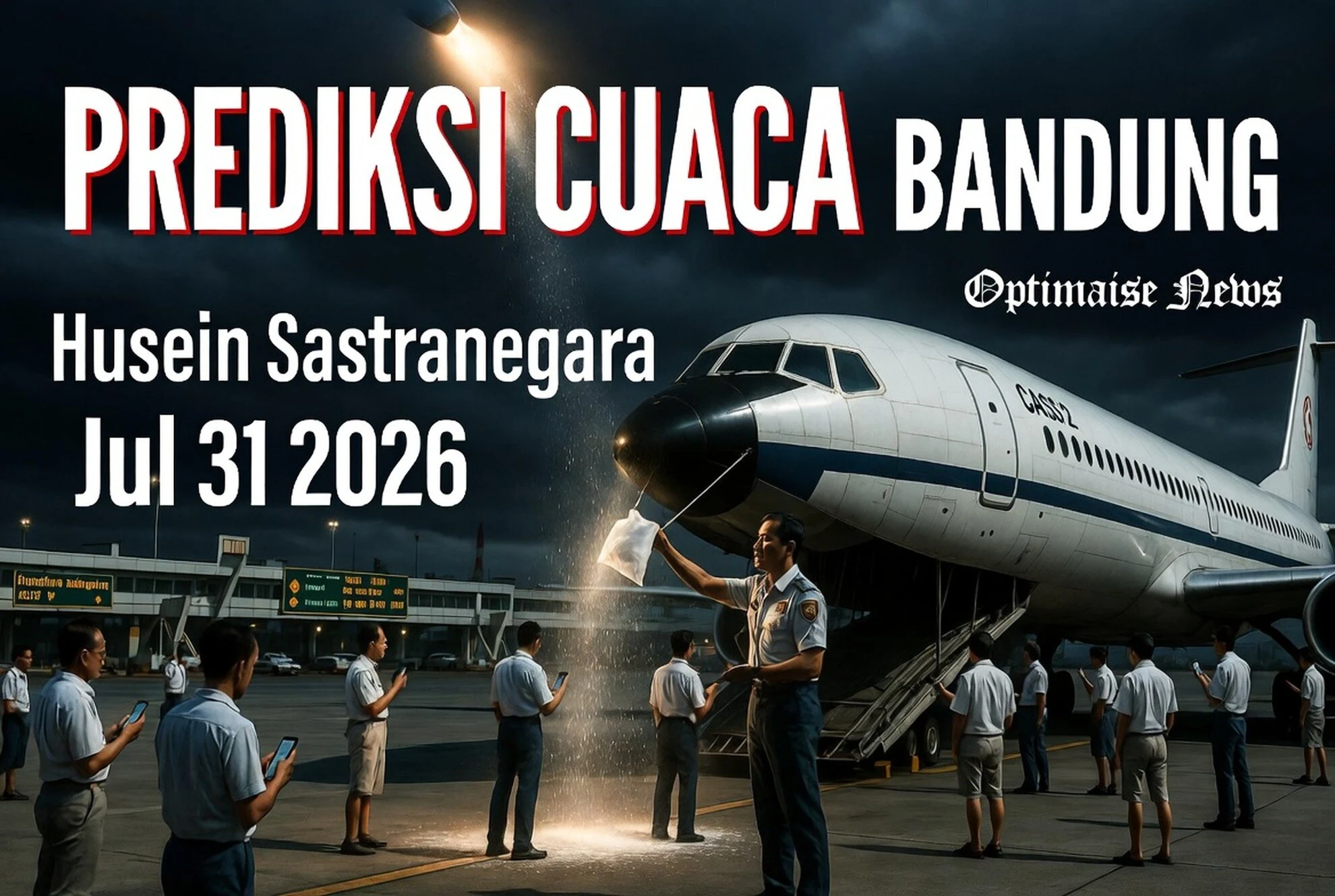 BMKG Prediksi Cuaca Bandung Hari Ini: Hujan Ringan Lokal Sore 31 Juli