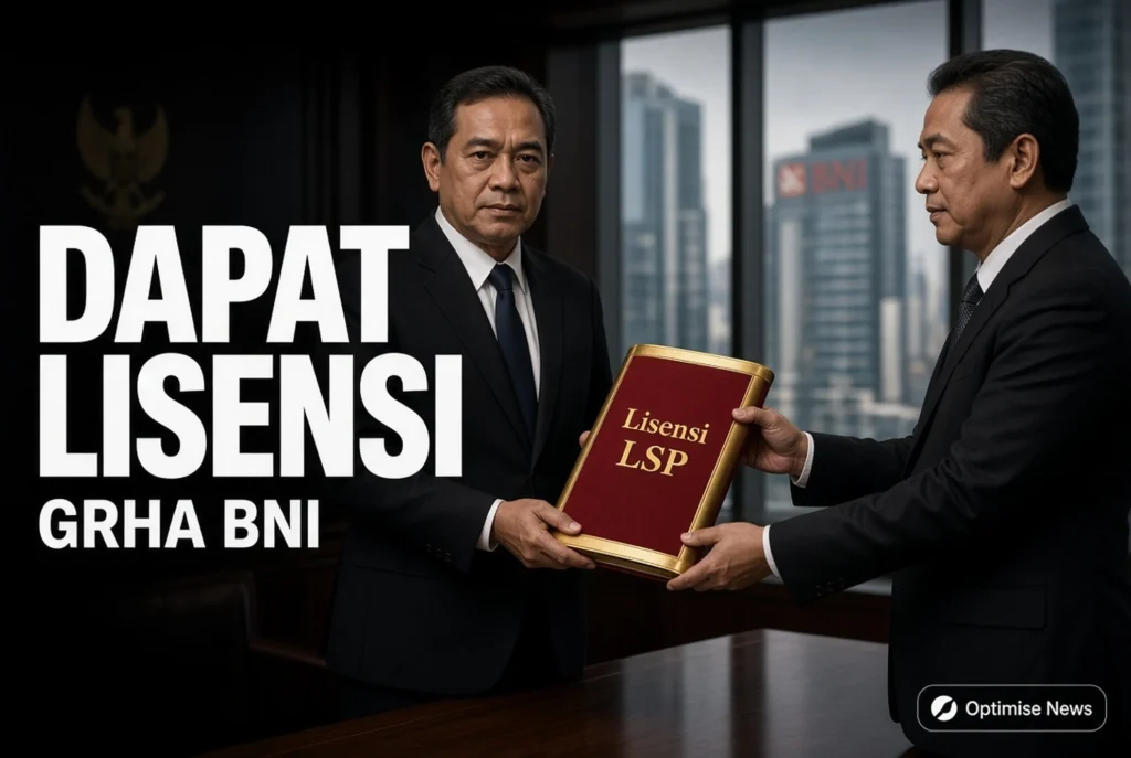 BNI Dapat Lisensi LSP BNSP dan Sertifikat ISO