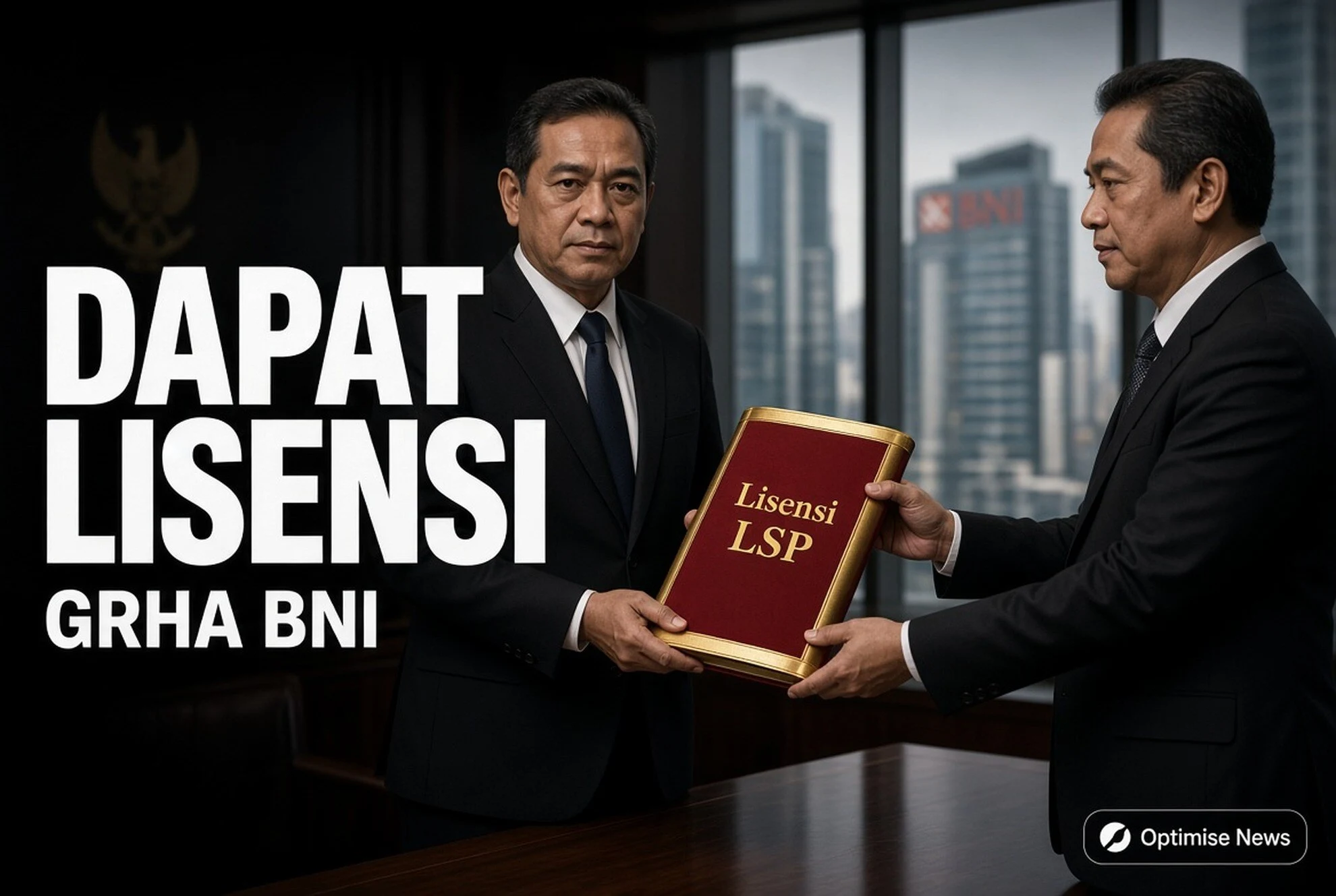 BNI Dapat Lisensi LSP BNSP dan Sertifikat ISO