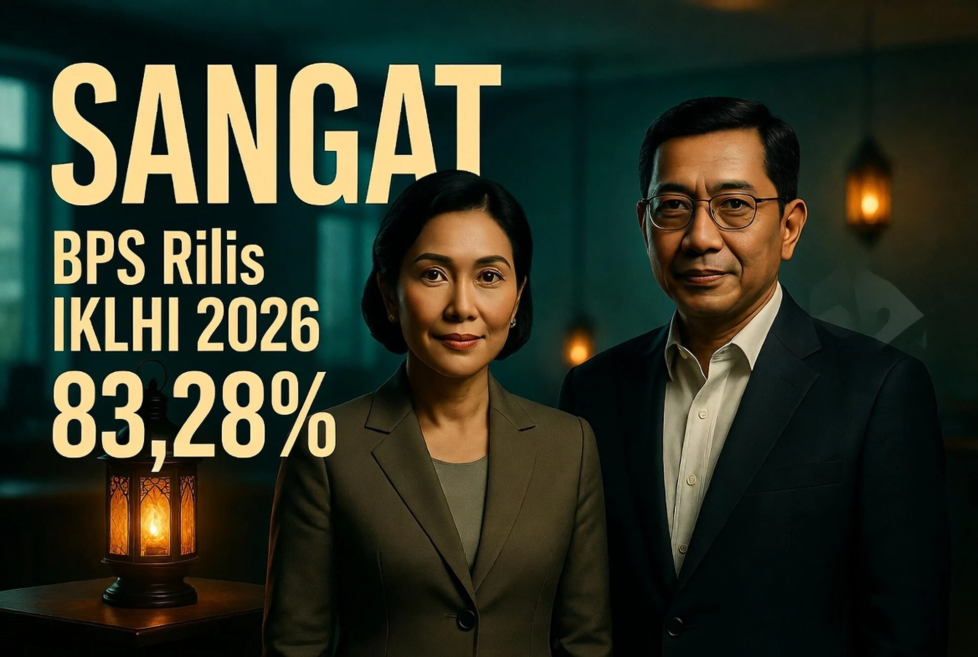 BPS Rilis IKLHI 2026 83,28% Jemaah Sangat