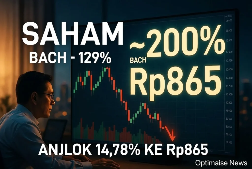 Bach Saham Anjlok 14,78% ke ARB Pasca Akuisisi Grup Djarum