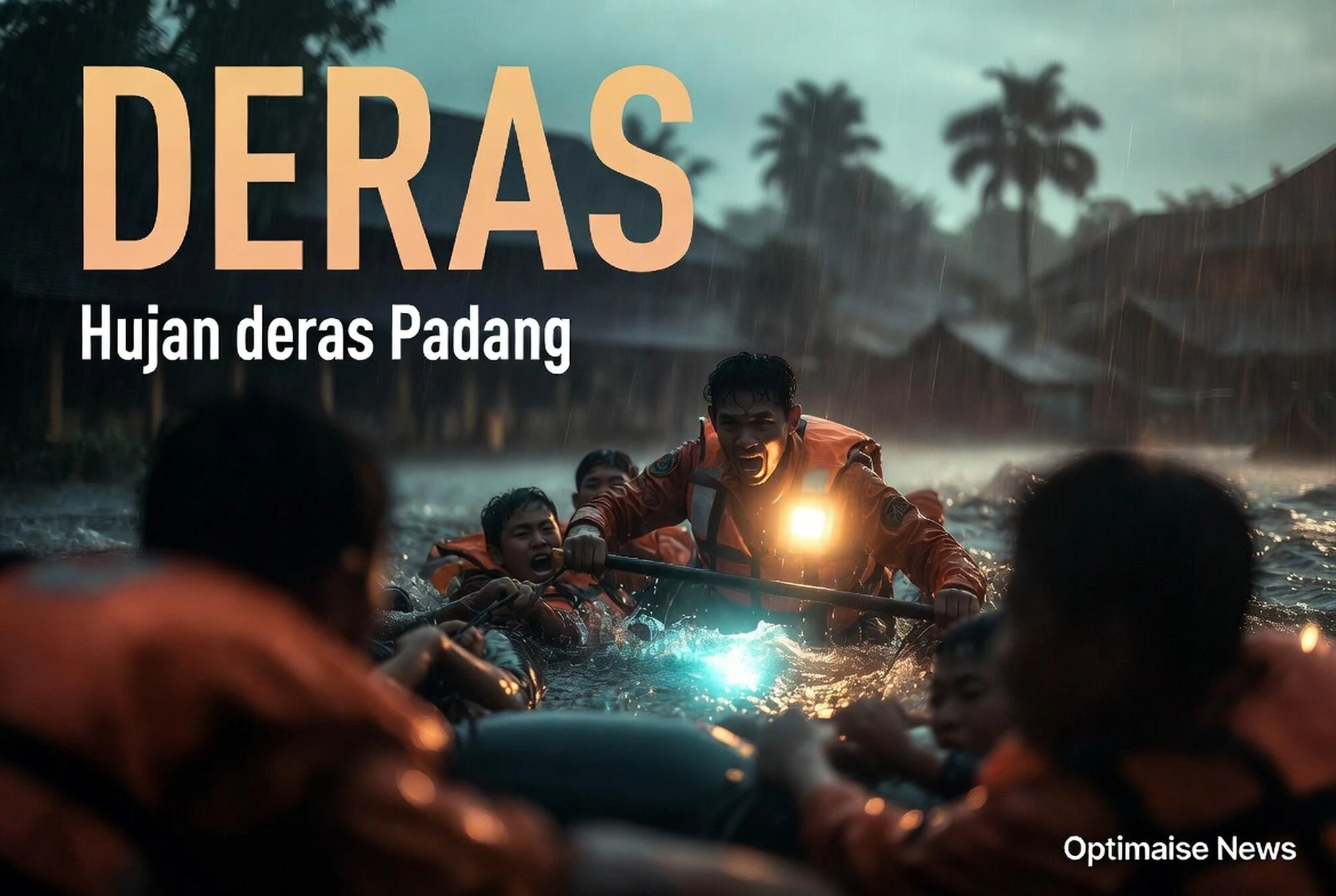 Banjir Padang 15 Titik Rumah Terendam Hujan Deras