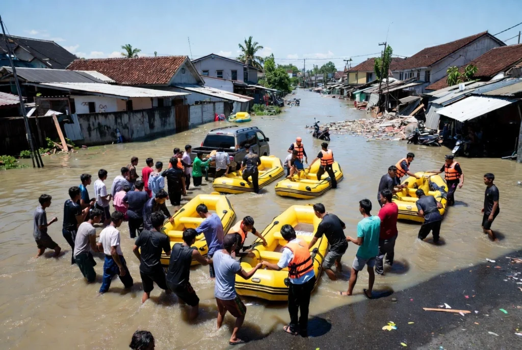 Upaya Penanganan Evakuasi