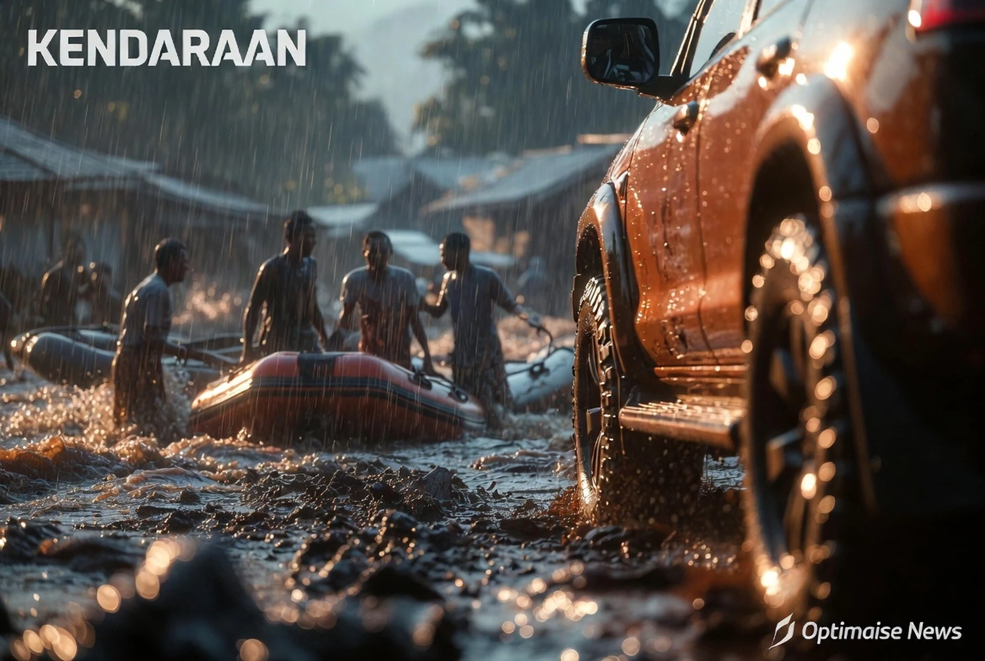Banjir Padang Guyur Kota, Kendaraan Hanyut di 3 Kecamatan