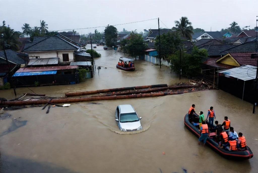 Hujan deras picu banjir, imbauan SAR untuk warga