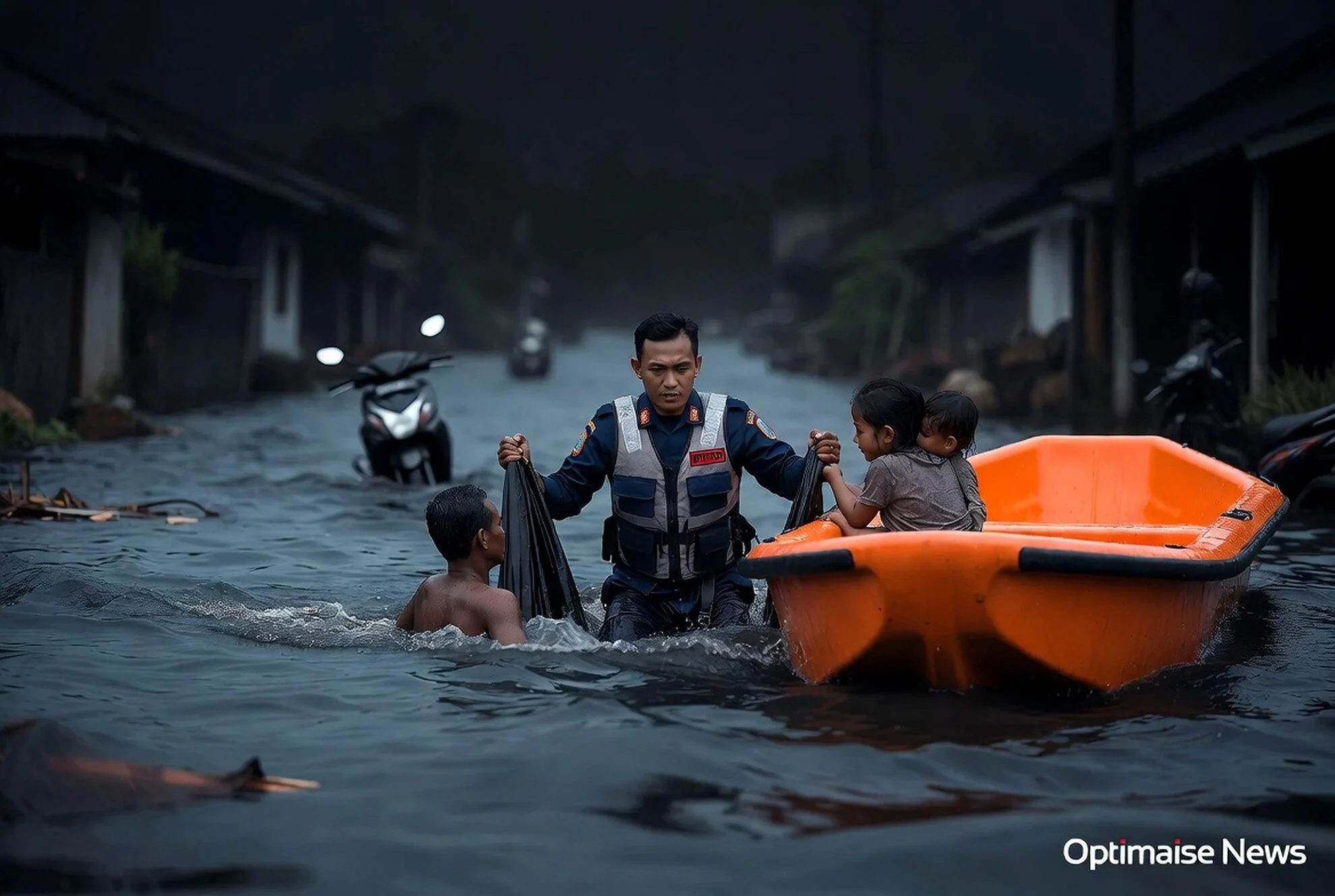 Banjir Padang Padangkannya Hujan Deras BNPB Evakuasi Warga