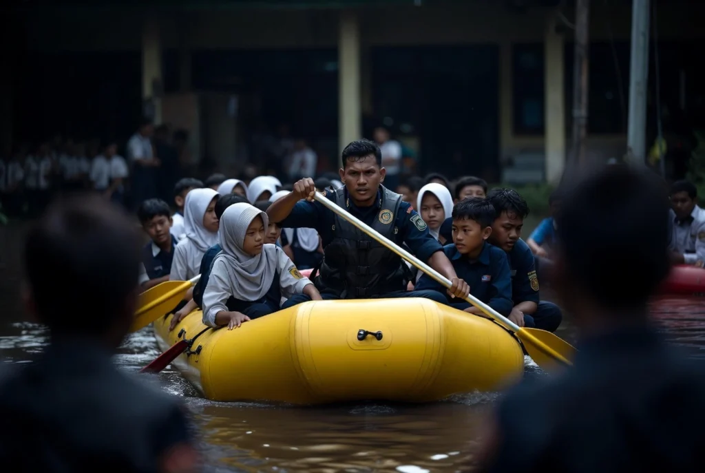 Banjir Padang Tahan Pelajar Hamka