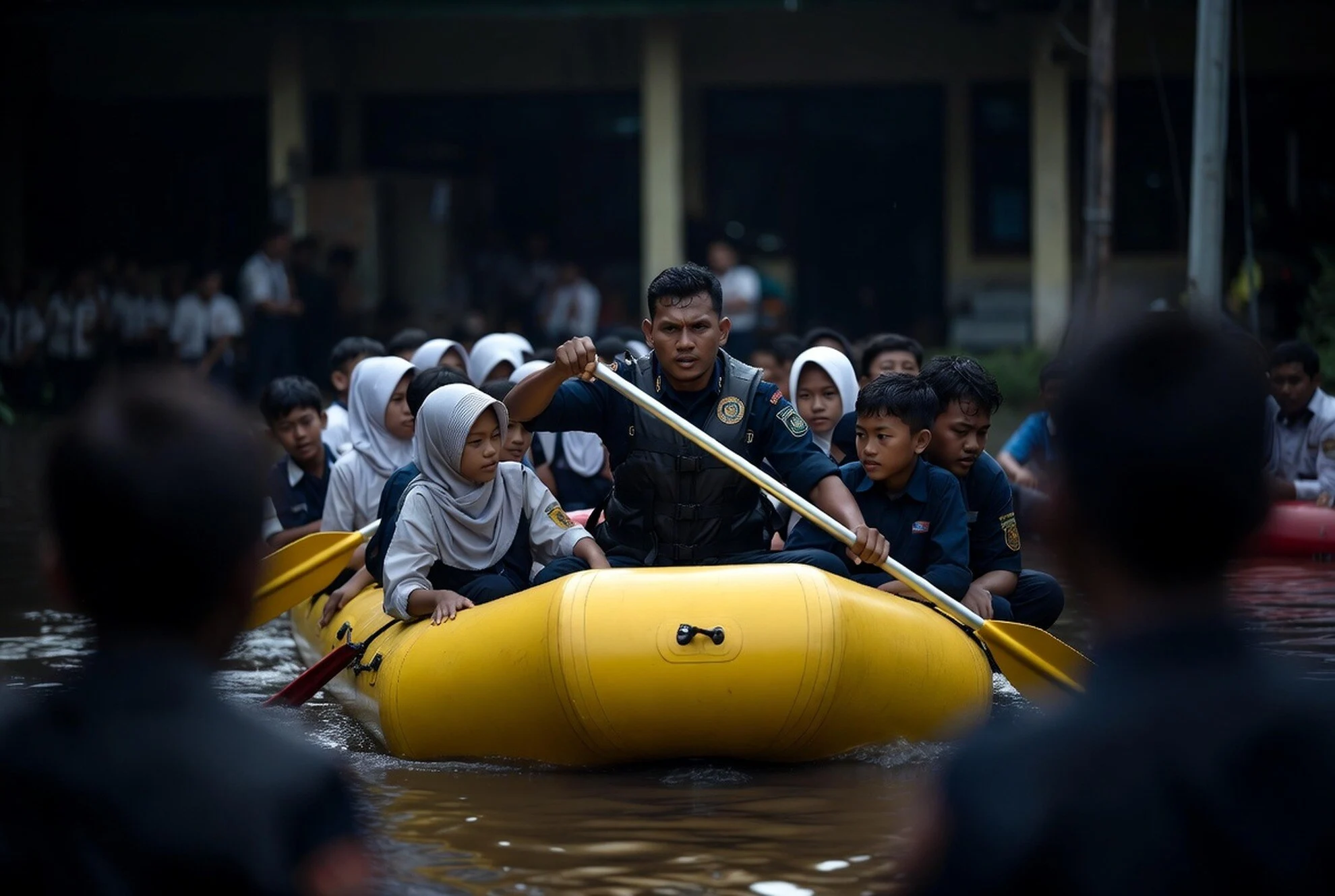 Banjir Padang Tahan Pelajar Hamka