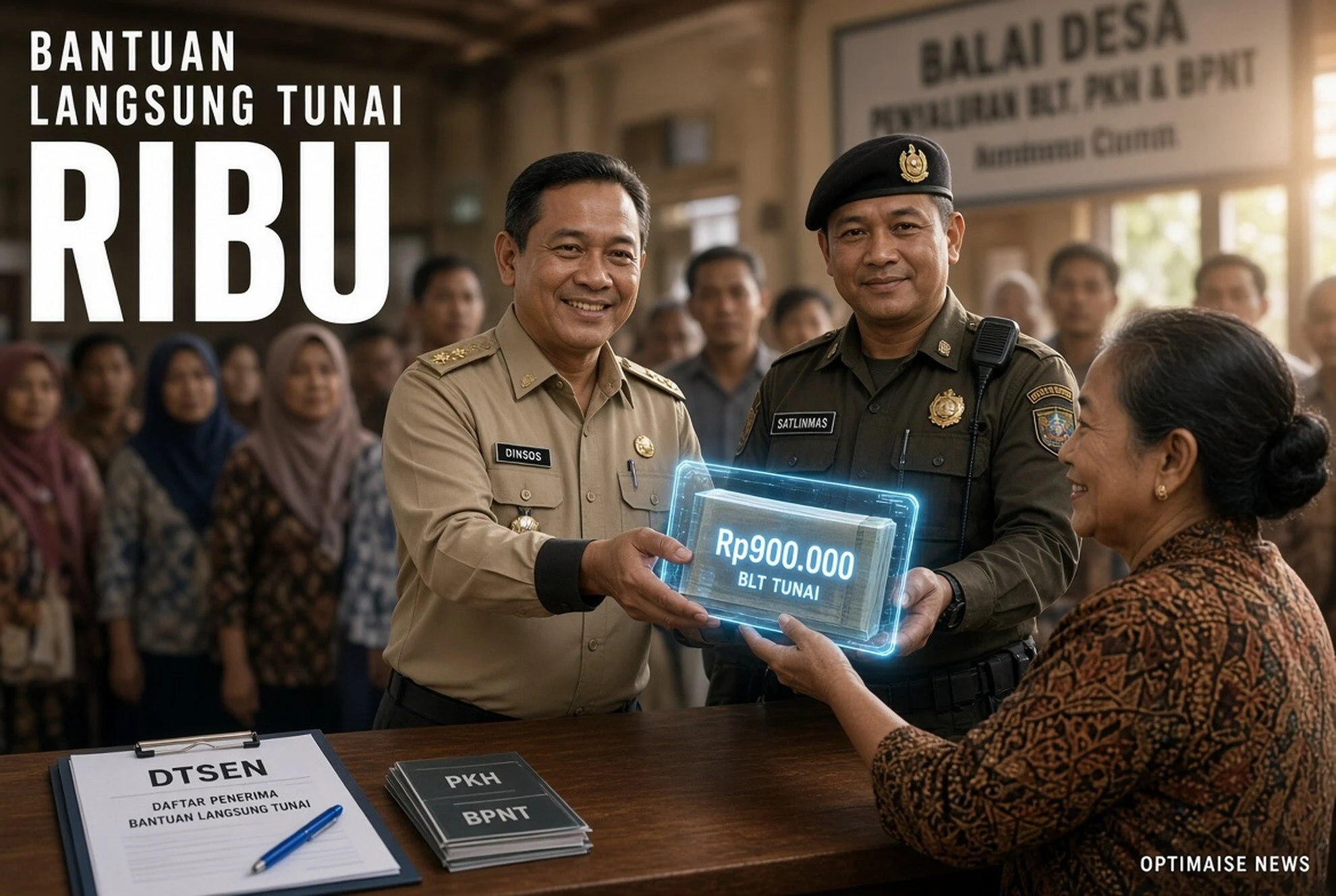 Bantuan Langsung Tunai & Ribu Belum Resmi Rp900 Ribu