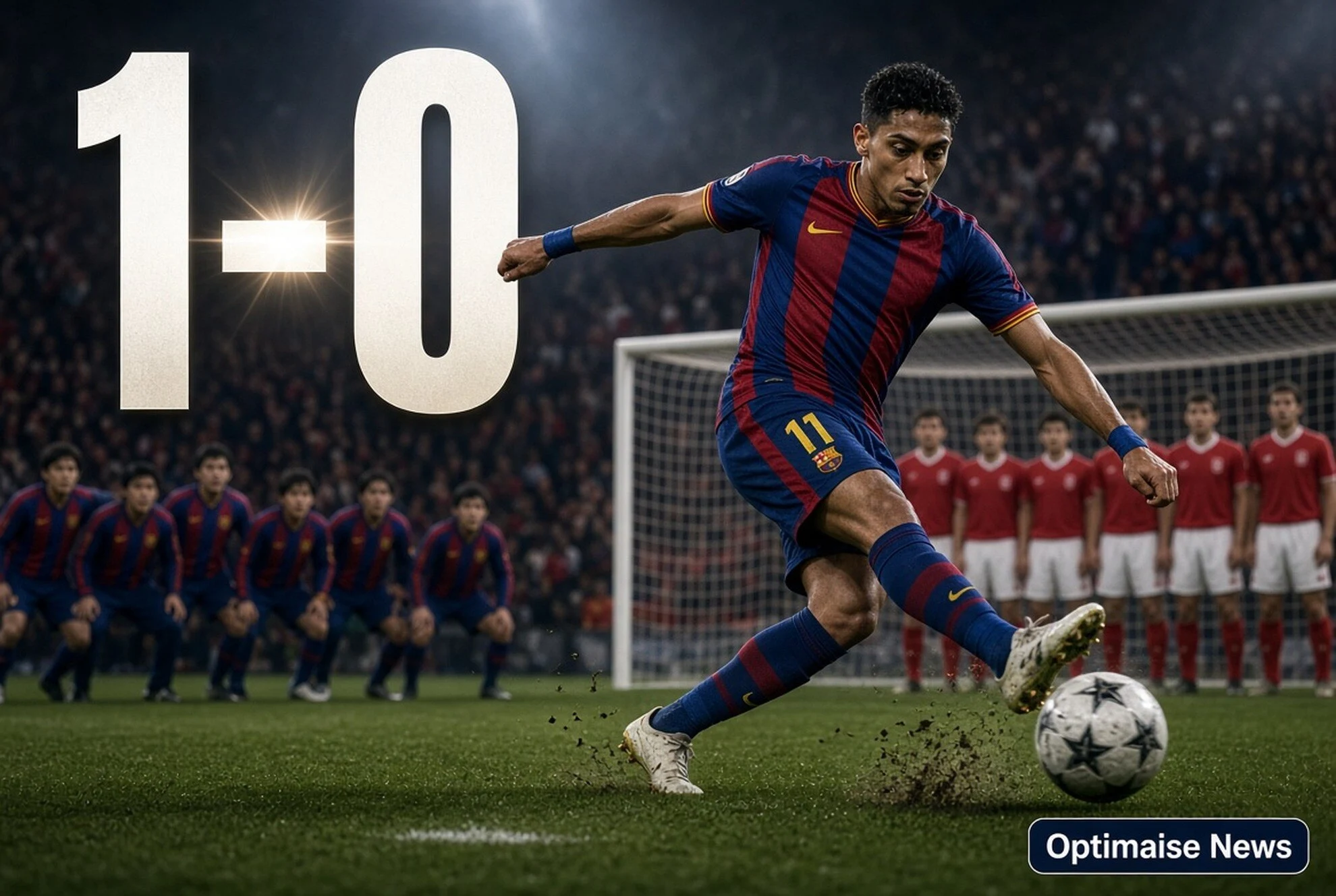 Barcelona vs Nottingham Forest 1-0 Usai Raphinha Eksekusi Penalti