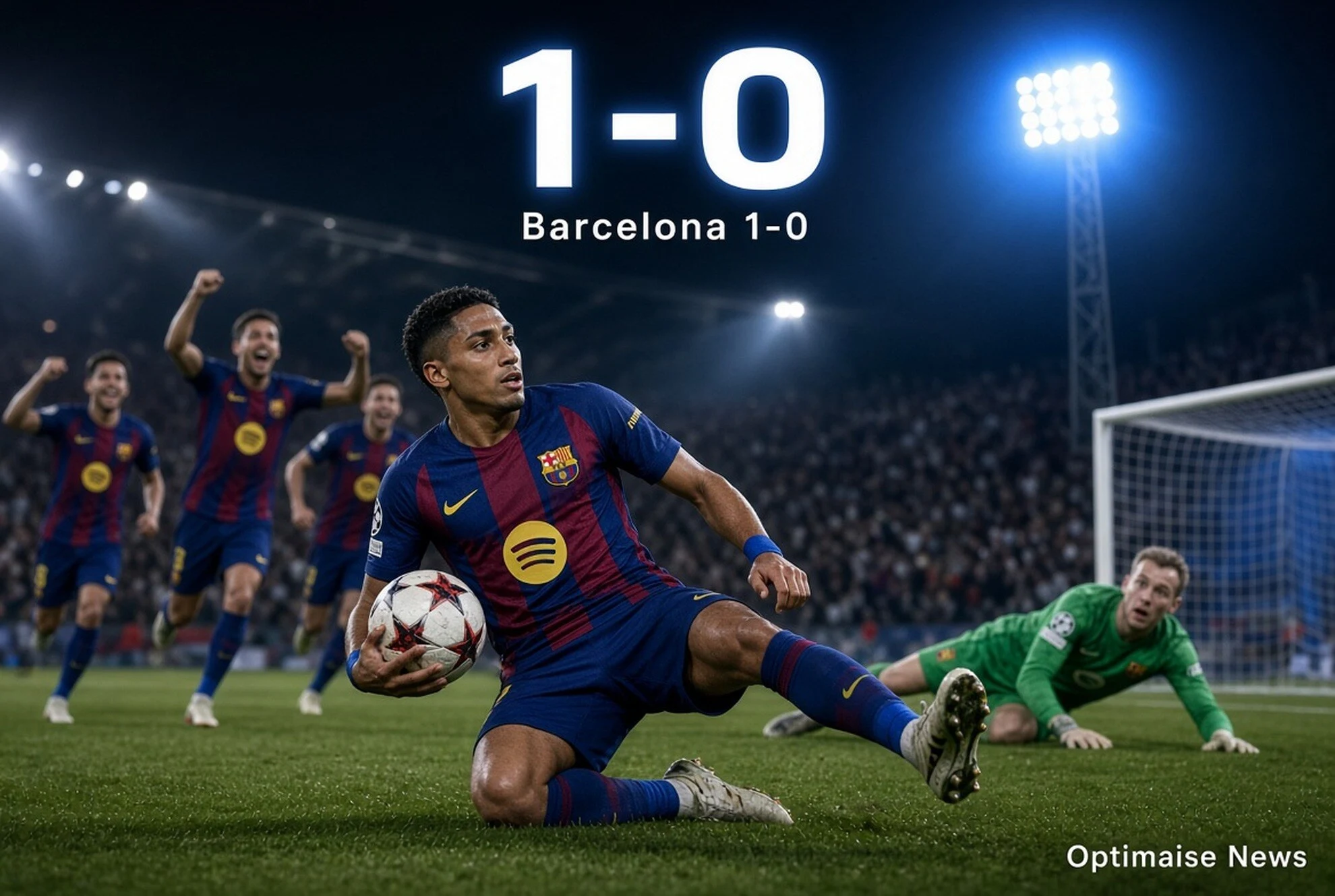 Barcelona vs Nottingham Forest 1-0 usai penalti Raphinha