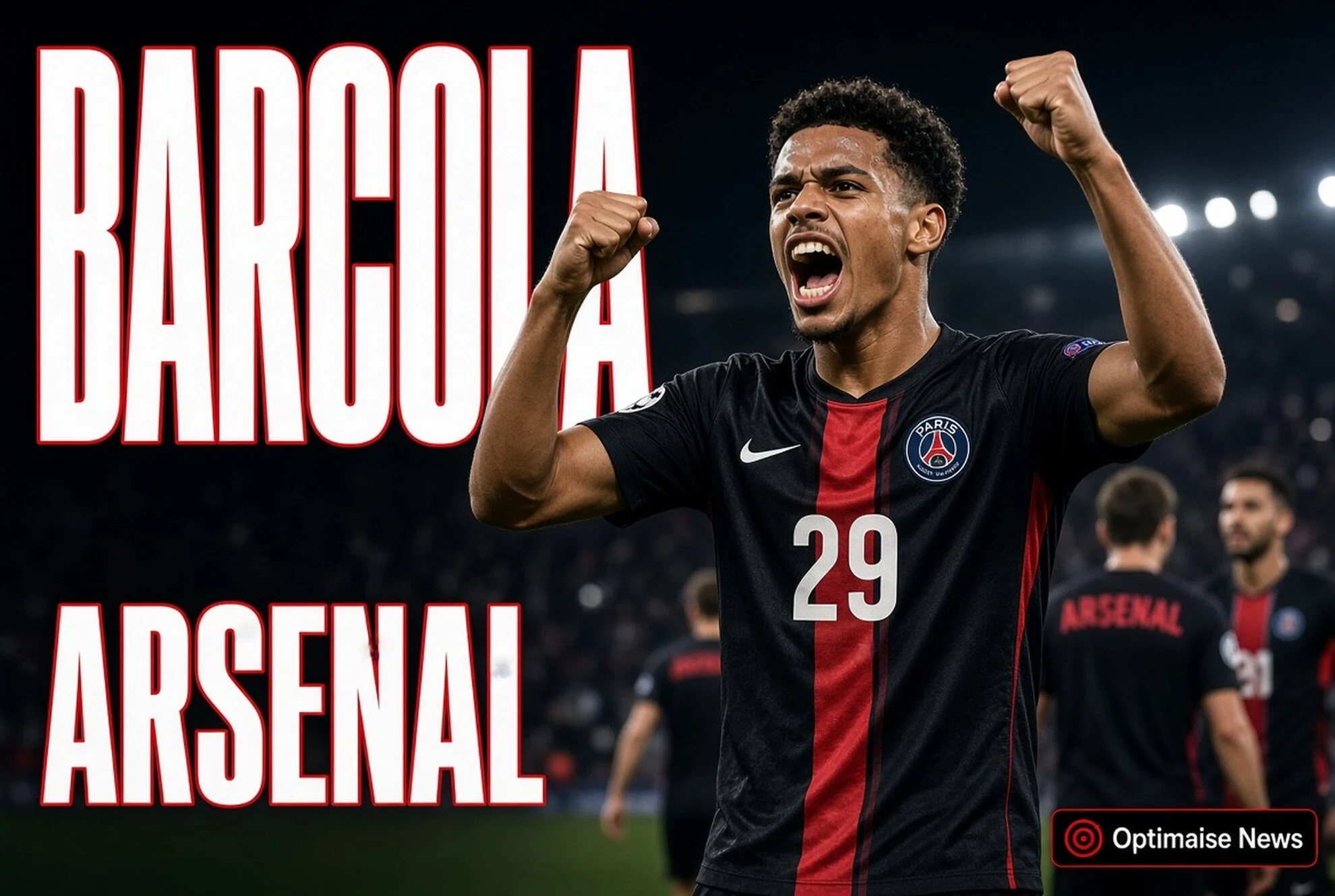Barcola 150 Juta Pound, Arsenal Diklaim Dipilih atas Liverpool
