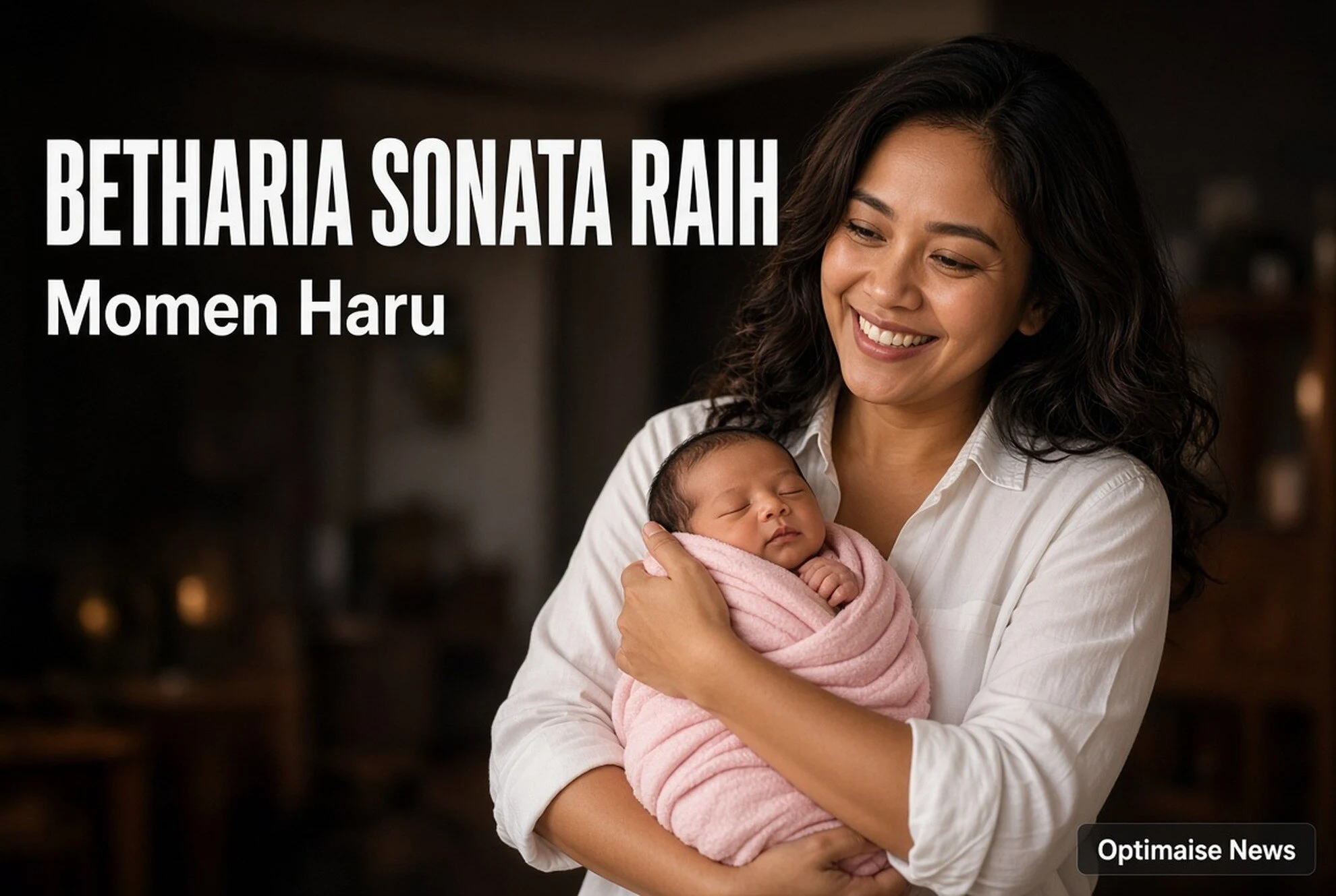 Betharia Sonata Raih Momen Haru Menggendong Cucu Pertama Bernama