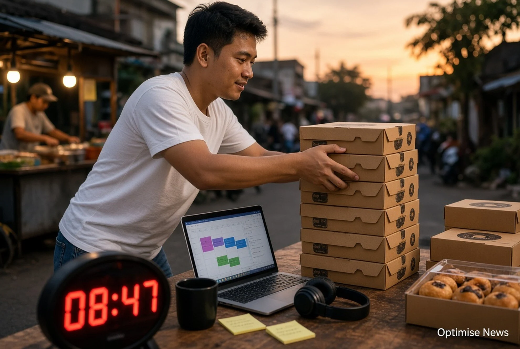 Betrand Peto Borong 5 Dus Donat
