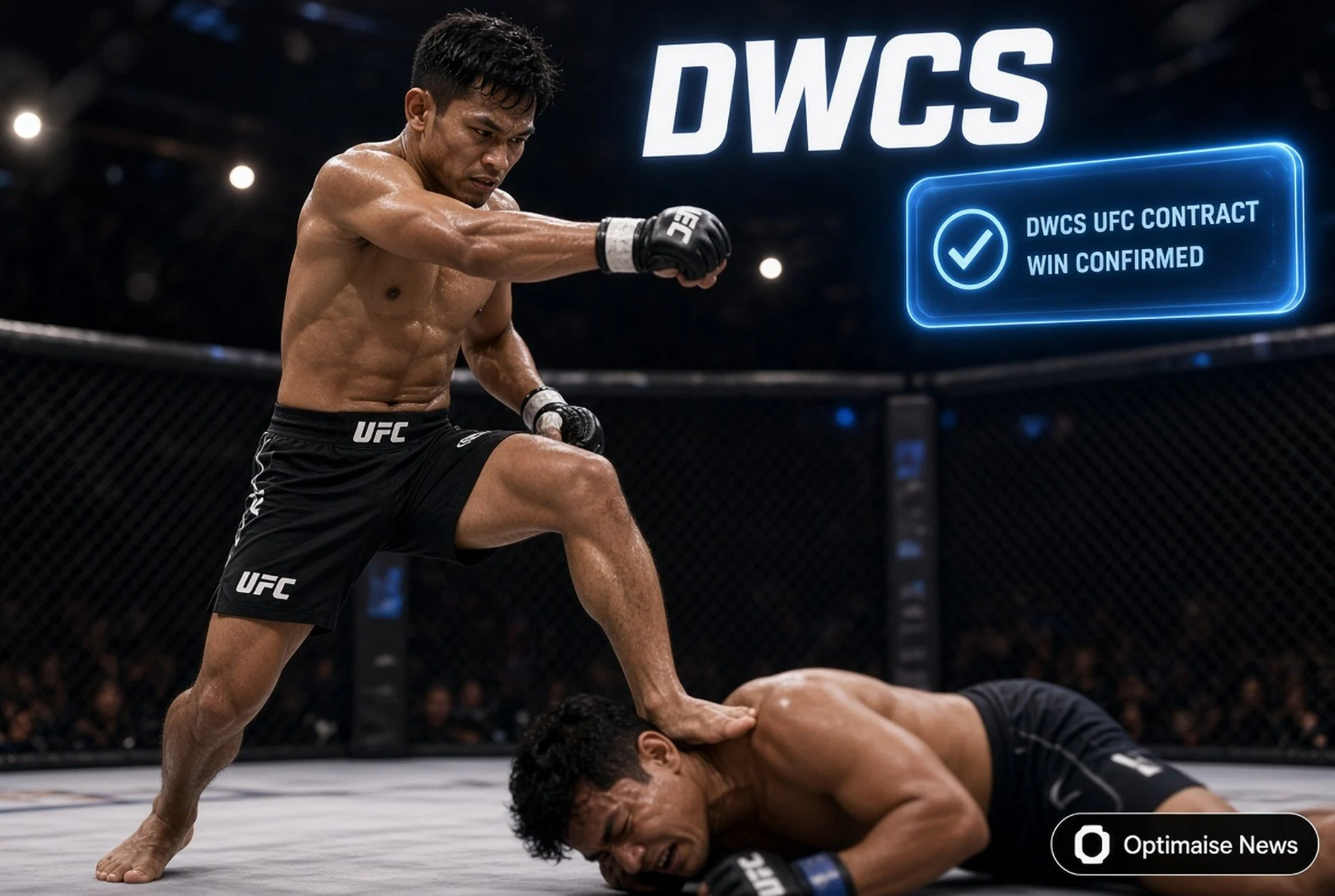 Bilal Hasan Raih Kontrak UFC Usai TKO 45 Detik di DWCS