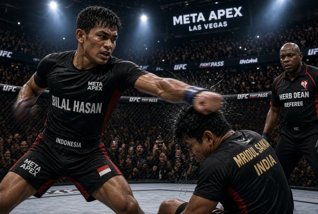 Detail pertarungan yang membuat rekor sempurna