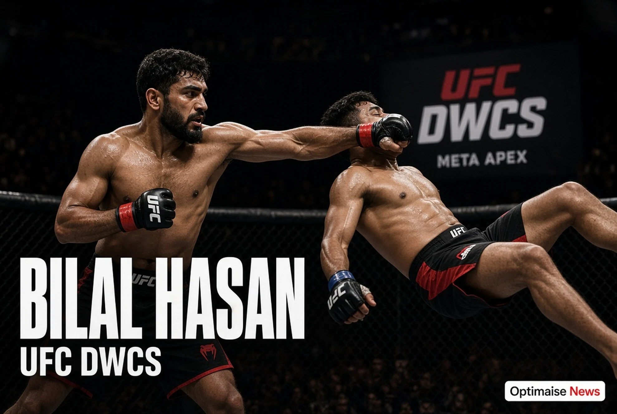 Bilal Hasan TKO 45 Detik, Raih Kontrak UFC di DWCS