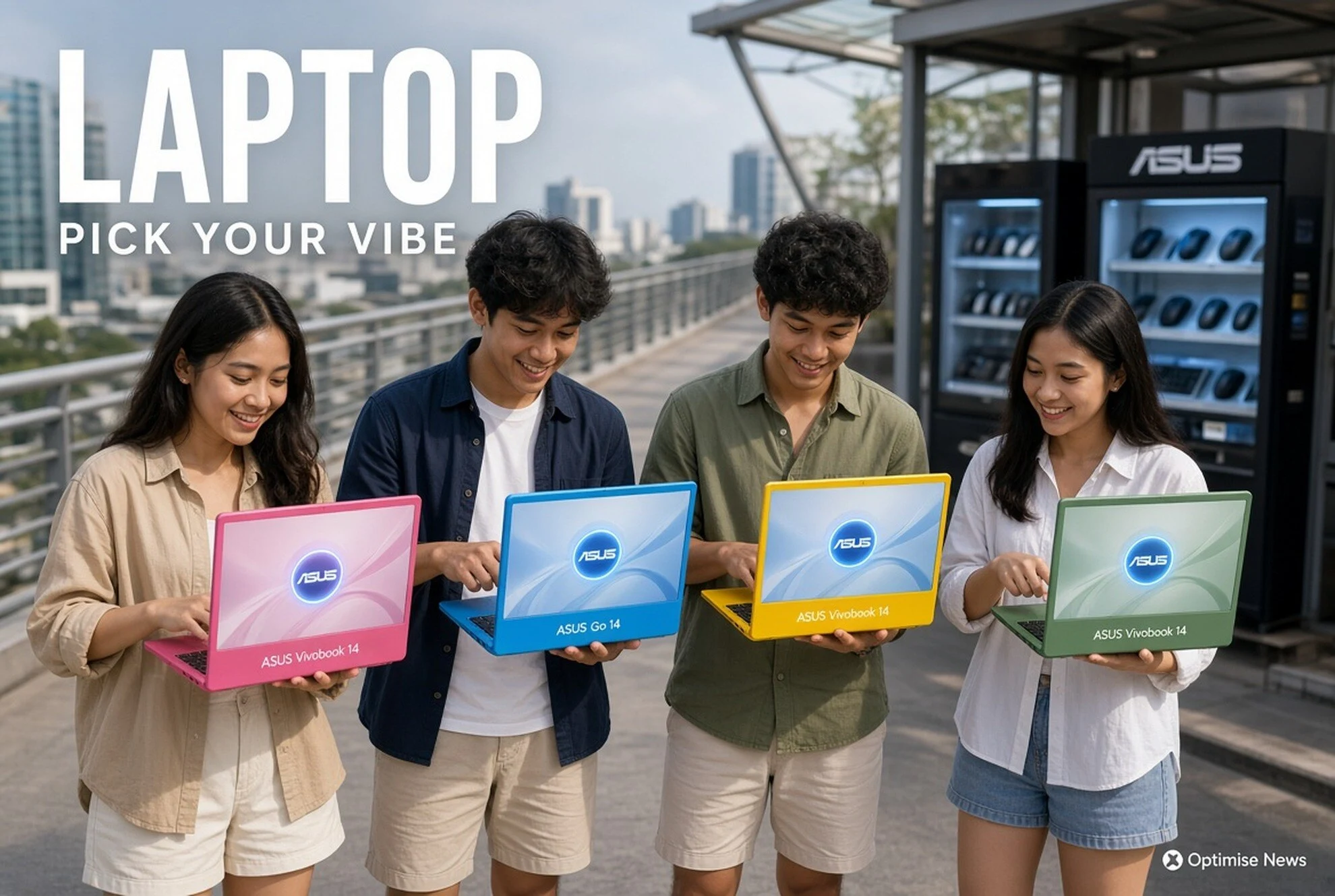 Booth Laptop ASUS Vivobook di JPM: Undian Unit S14 Tiap Bulan