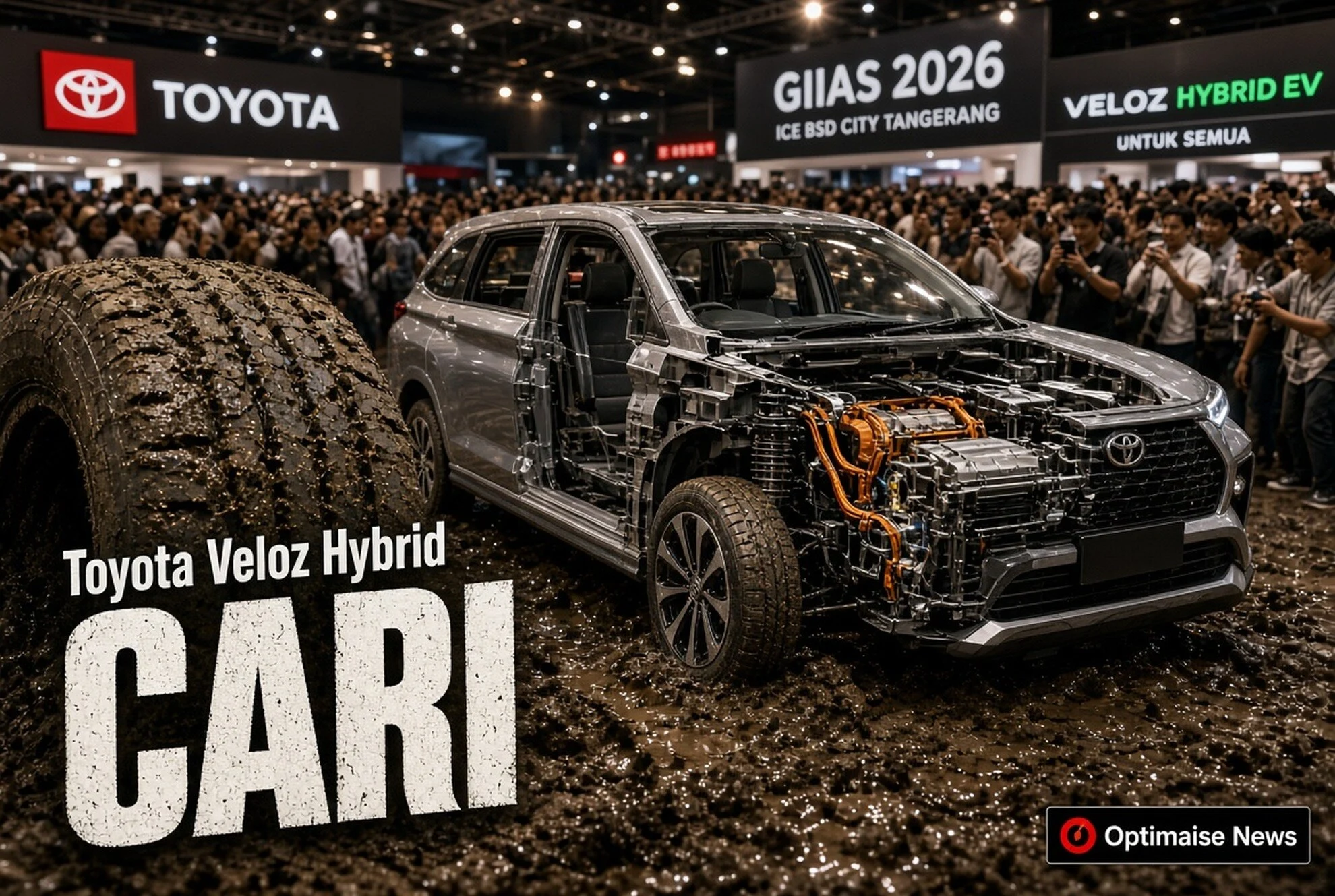 Booth Toyota GIIAS 2026 Diserbu, Veloz Hybrid 28,9 km/L Jawab Cari