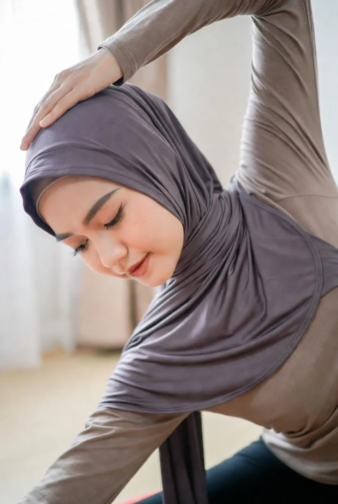 Inovasi hijab-vest Anti-UV dan atasan ergonomis