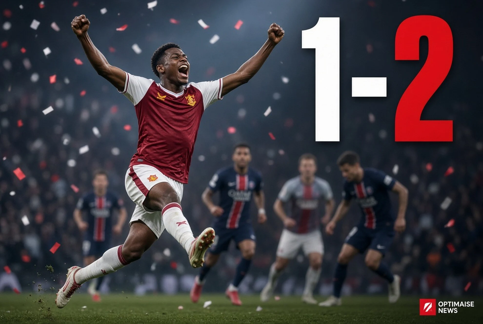 Brian Madjo 17 Tahun Cetak Gol Super Cup, Villa 1-2 PSG