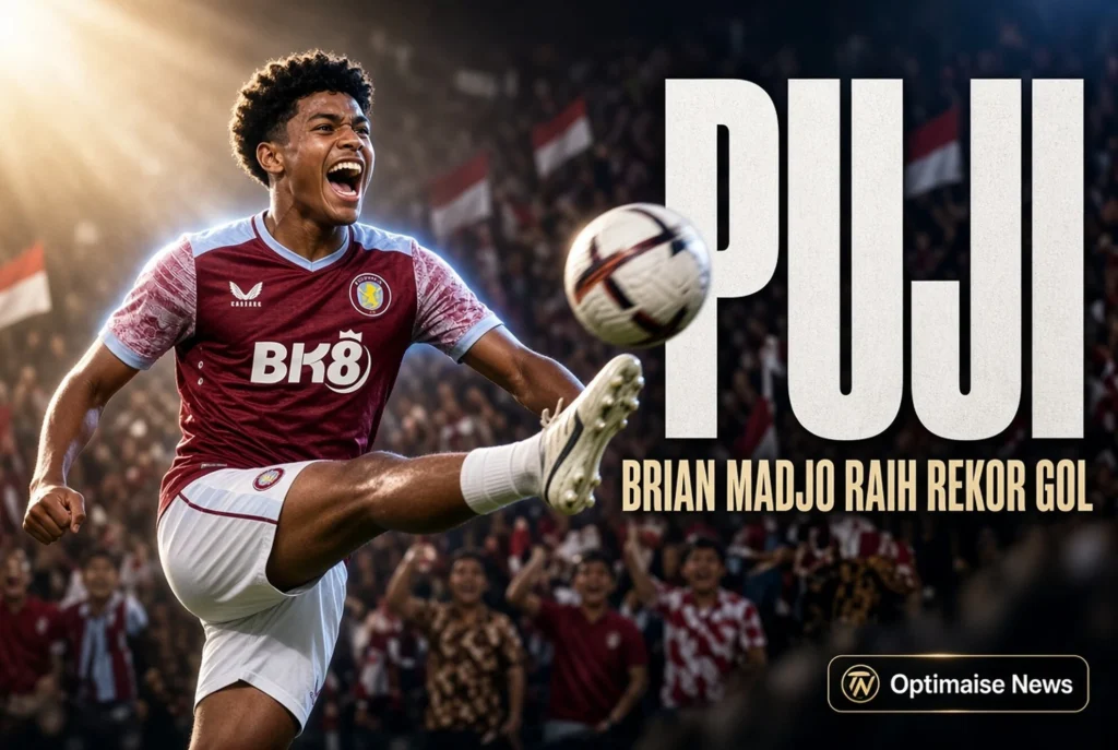 Brian Madjo Raih Rekor Gol Termuda Super Eropa 2026, Emery Puji Dua