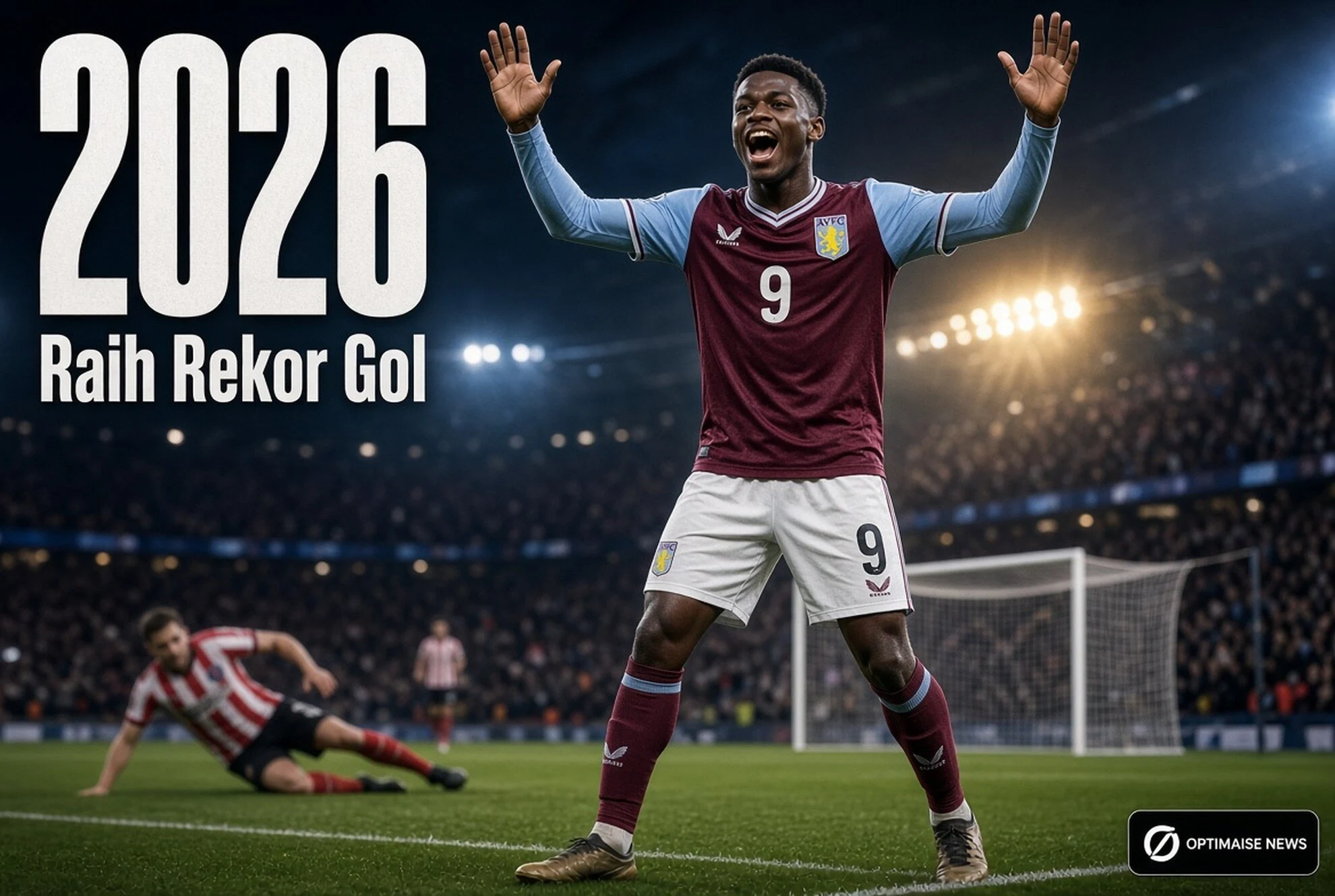 Brian Madjo Raih Rekor Gol Termuda di Piala Super UEFA 2026