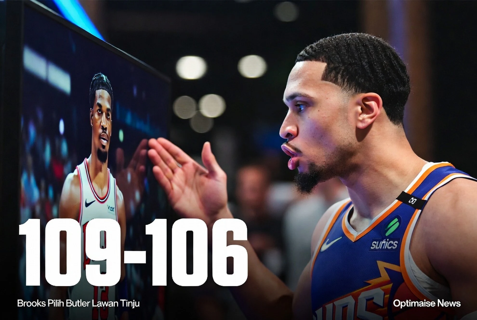 Brooks Pilih Butler Lawan Tinju Usai Dendam Playoff 109-106