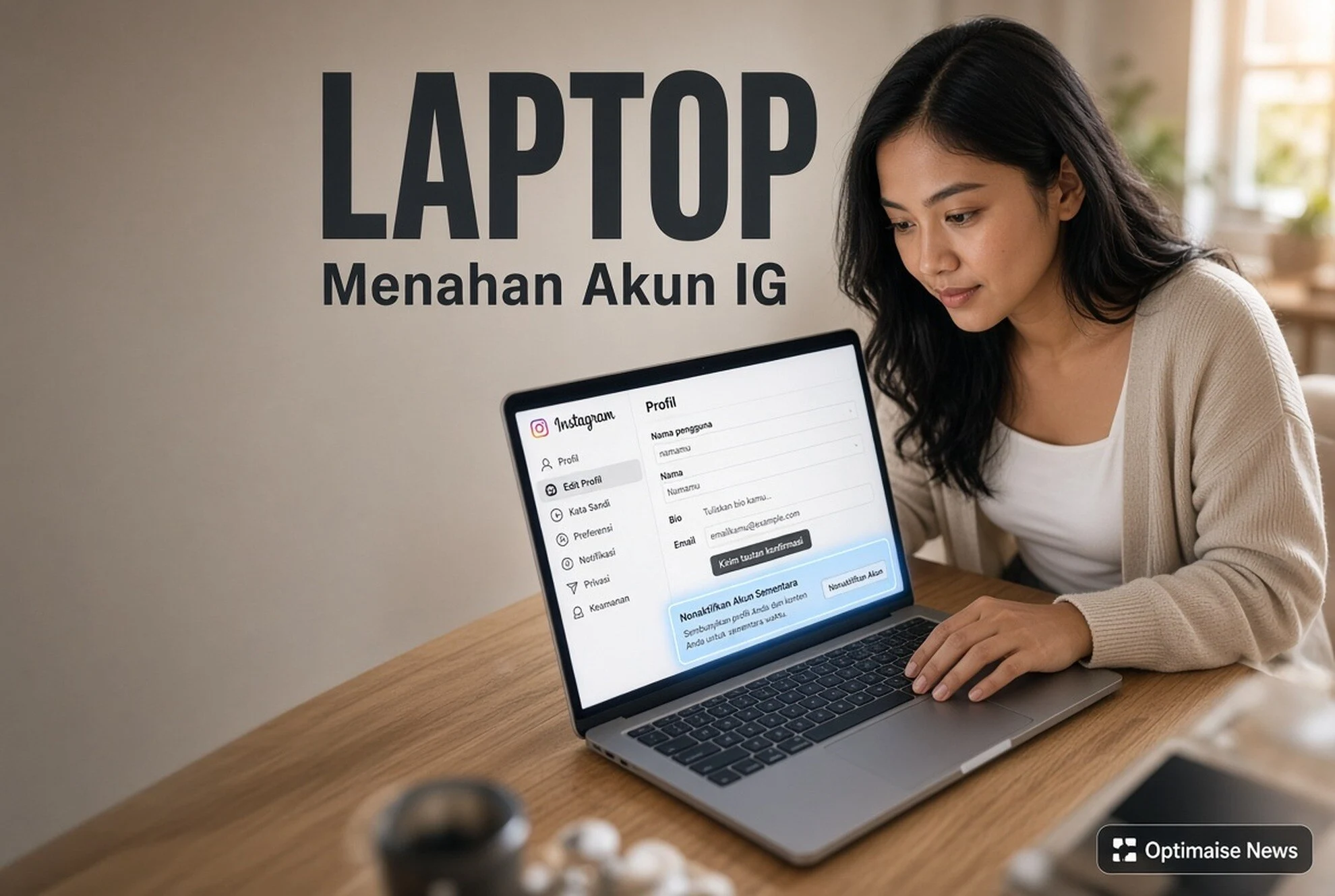 Browser Laptop Menahan Akun IG Sementara