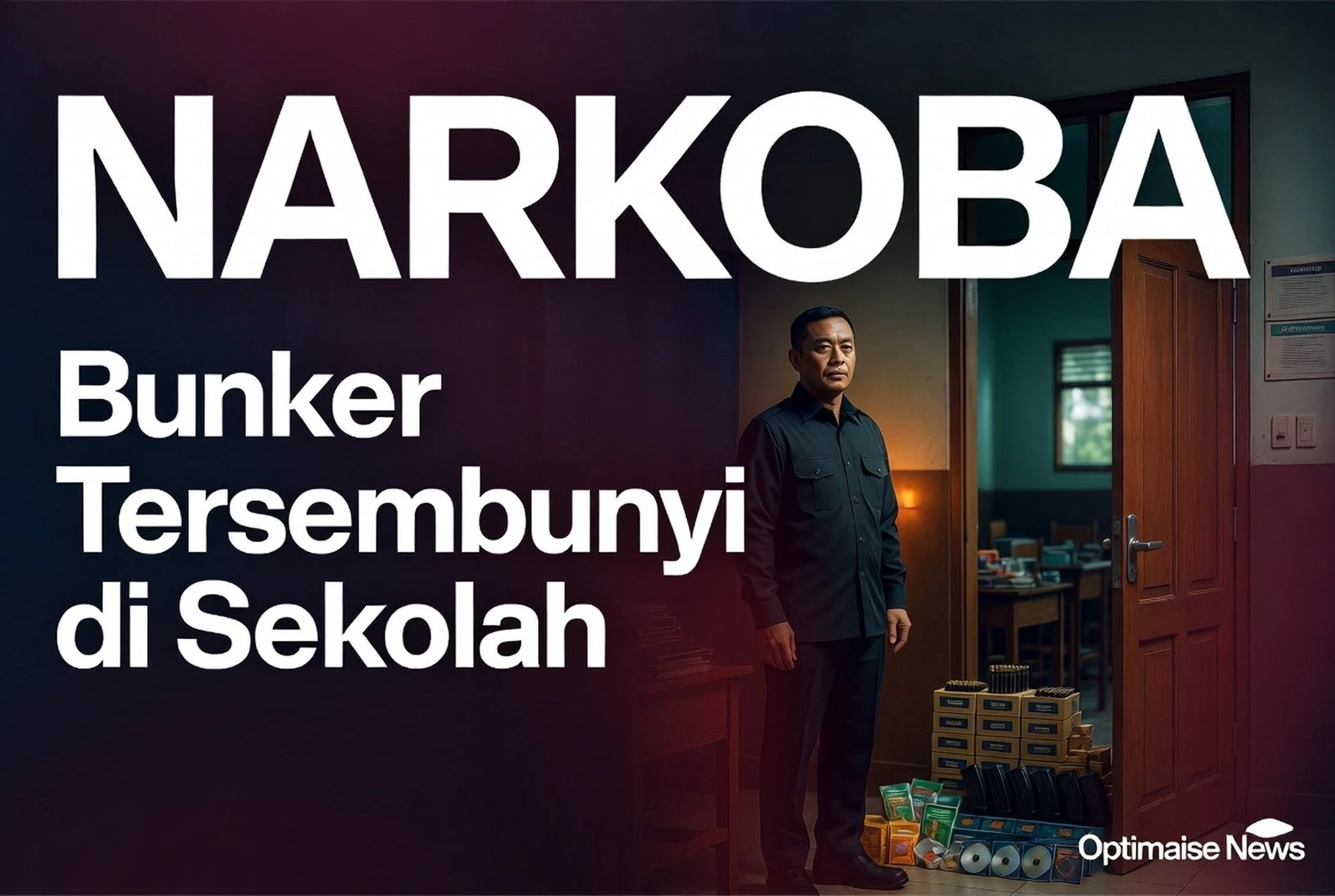 Bunker Tersembunyi di Sekolah Jaksel: 995 Senpi dan Narkoba