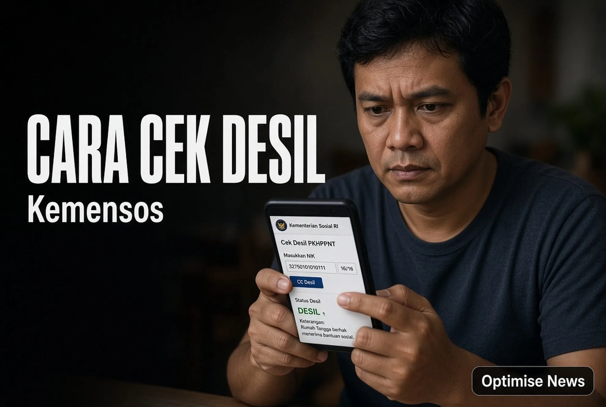Cara Cek Desil NIK Kemensos untuk Tahu Status Bansos