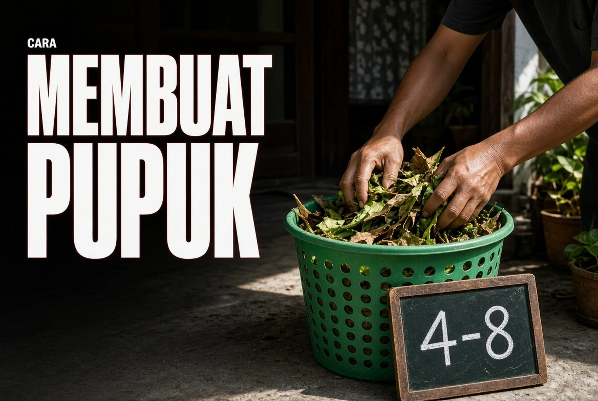 Cara Membuat Pupuk Bawa 4-8