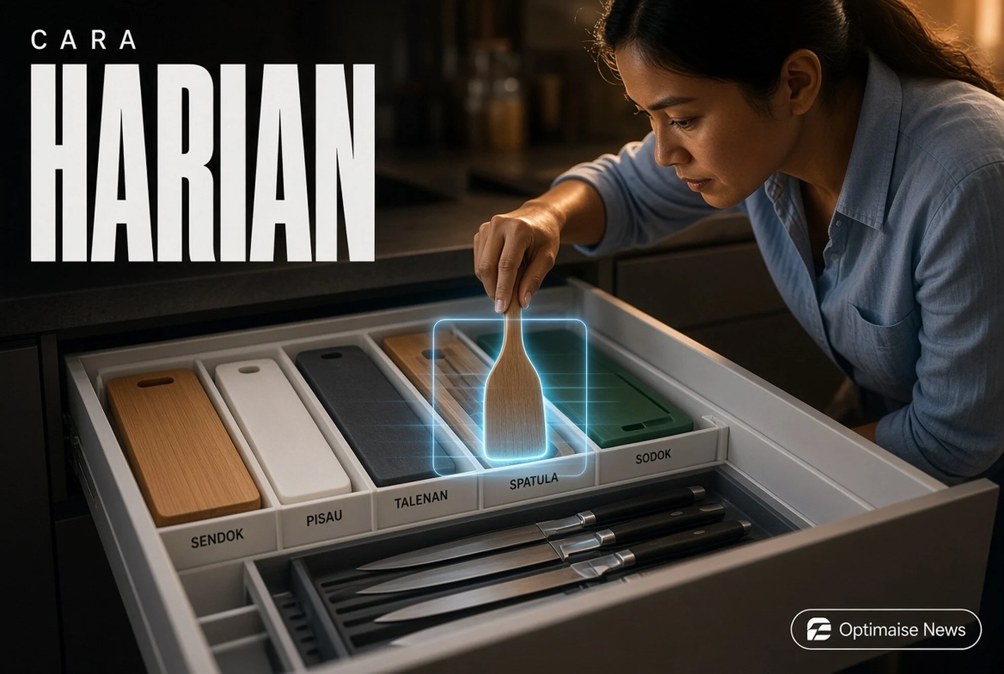 Cara Menata Laci Dapur Ini Bikin Rapi Terus Meski Dipakai Harian