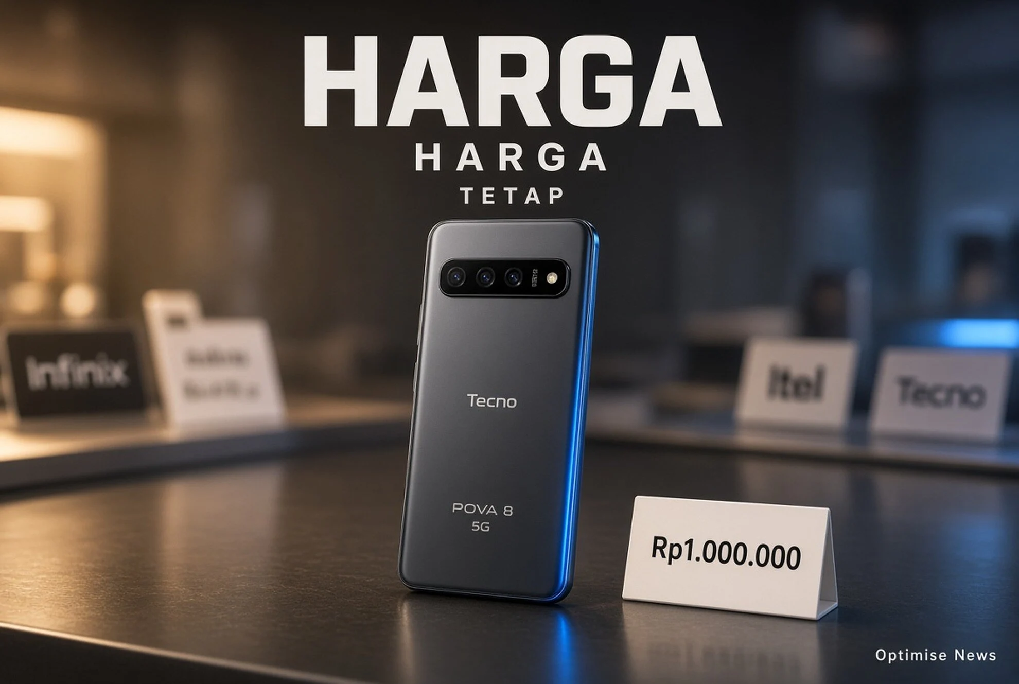 Cek Spesifikasi HP Harga HP Tecno Infinix Itel 7 Agustus 2026 Mulai