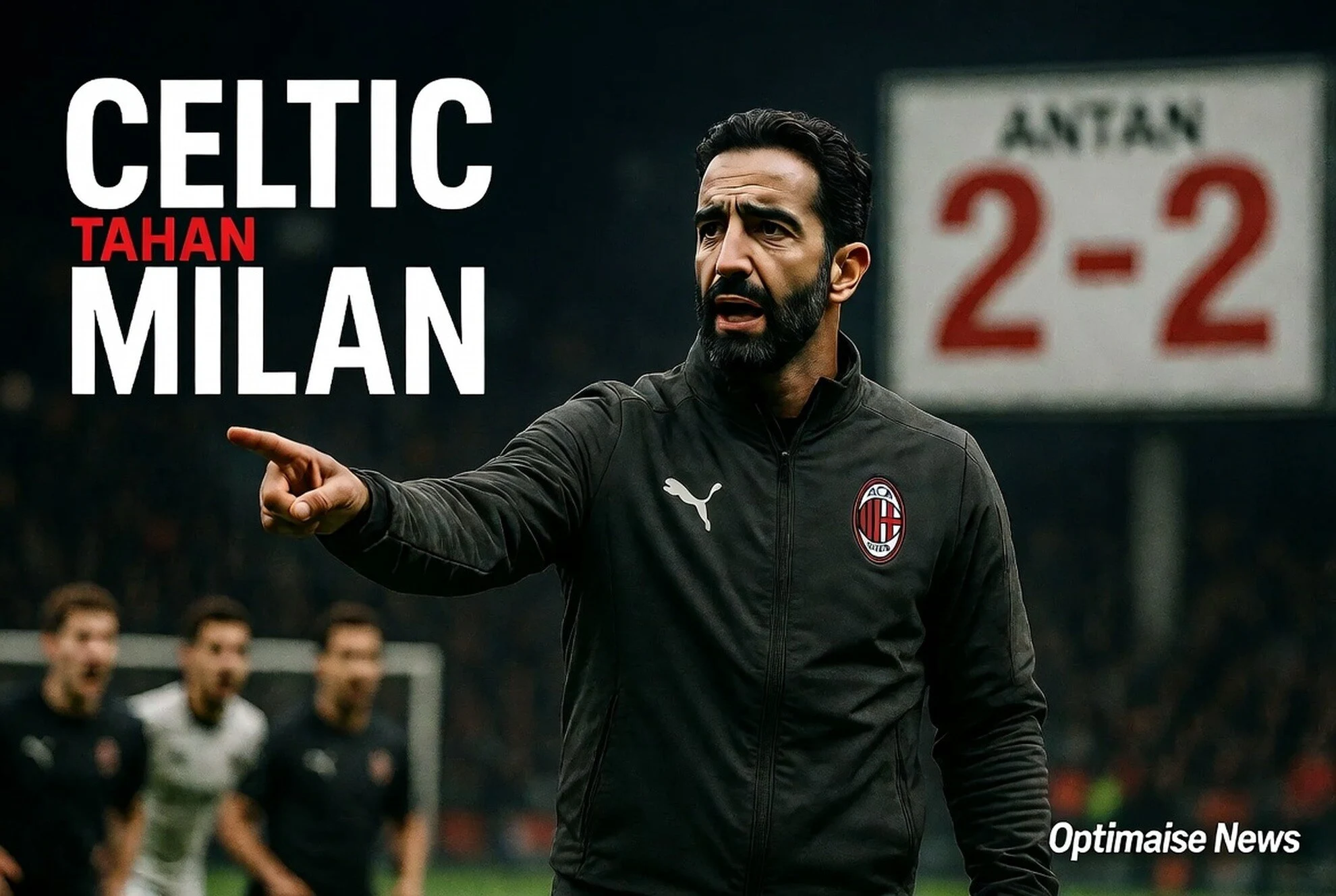 Celtic Tahan Milan 2-2, Amorim Akui Pressing Belum Siap
