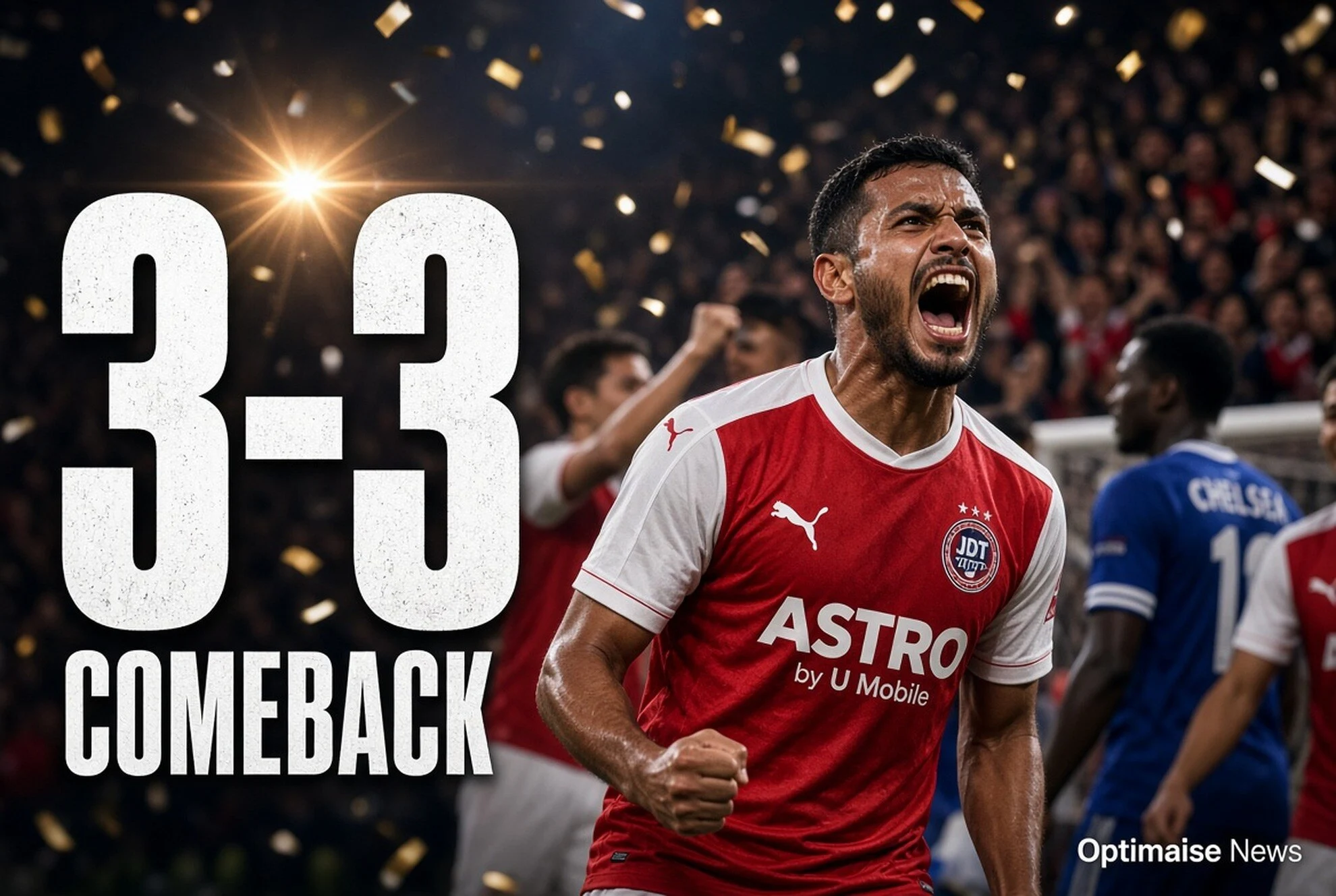 Chelsea Ditahan JDT Bawa 3-3