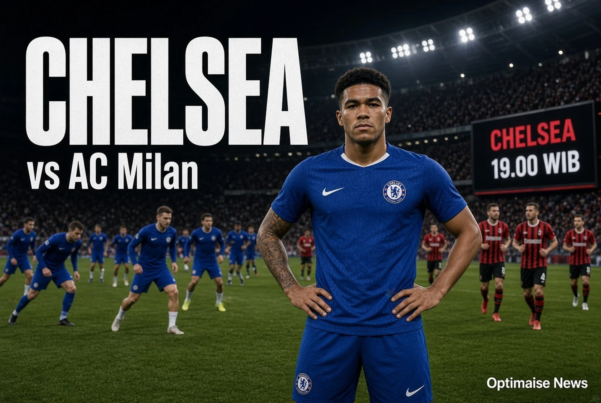 Chelsea vs AC Milan di SUGBK Hari Ini: Kick-off 19.00 WIB di TVRI