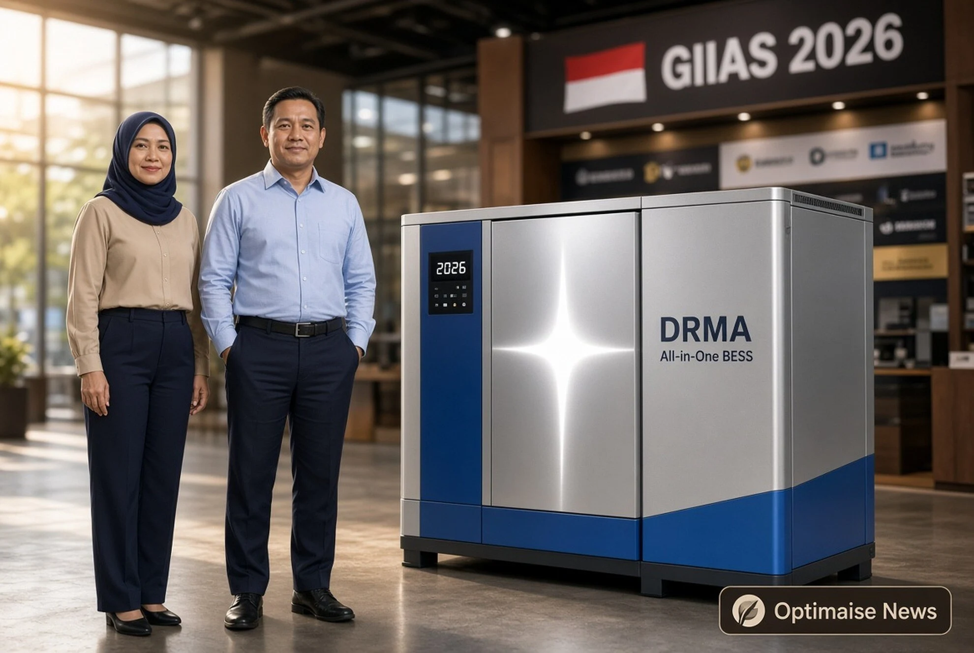 DRMA Rilis BESS All-in-One di GIIAS 2026