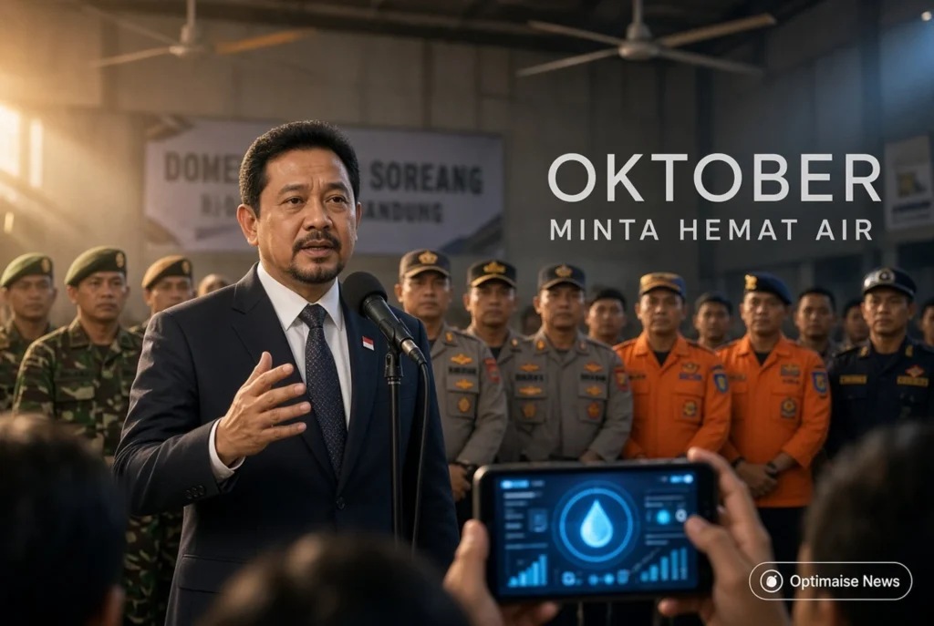 Dadang Minta Hemat Air Jelang Puncak Oktober